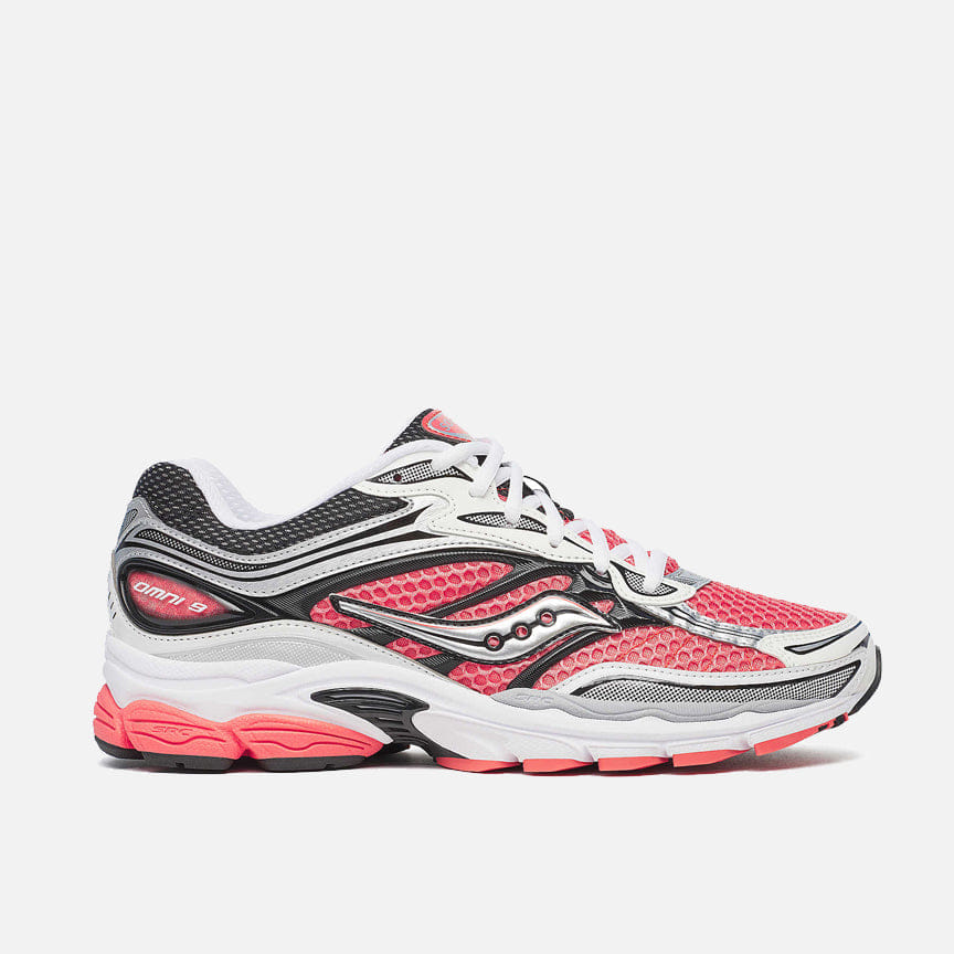 Saucony PROGRID OMNI 9 - SILVER / CORAL