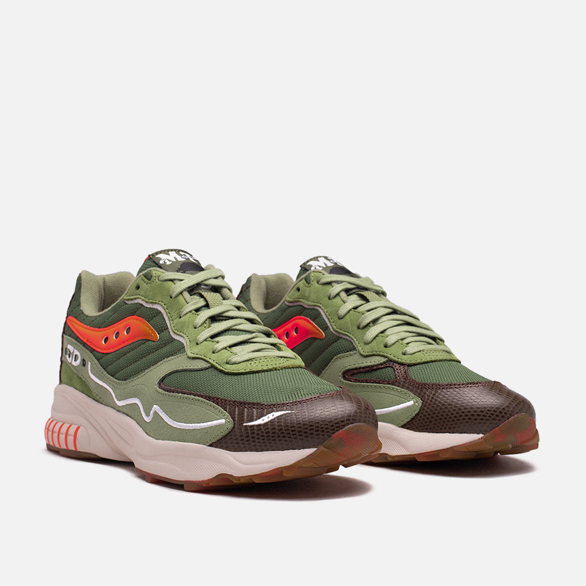 Saucony MAYBE TOMORROW x SAUCONY 3D GRID HURRICAINE TORTOISE