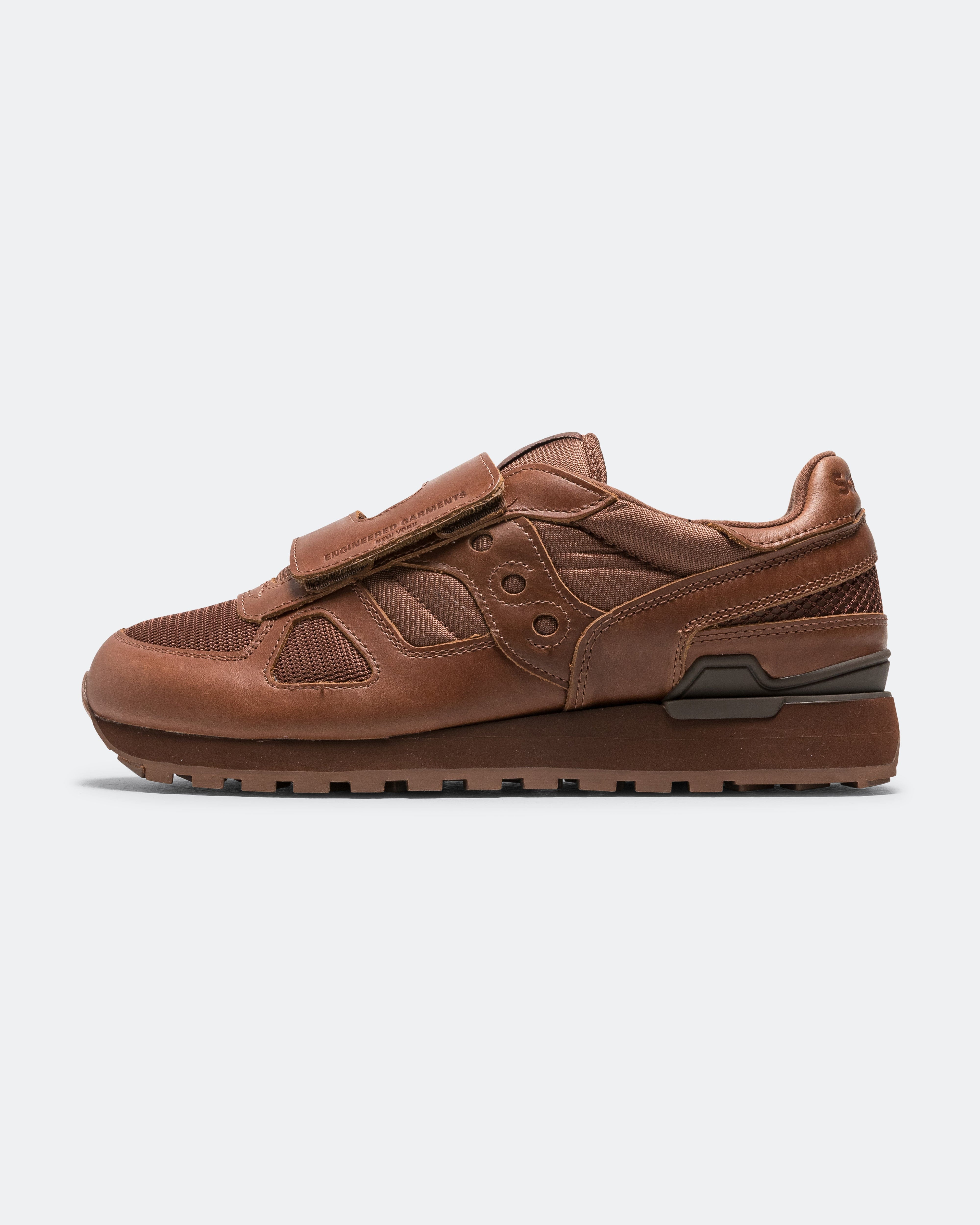 Saucony Shadow Original Velcro x Engineered Garments - Brown