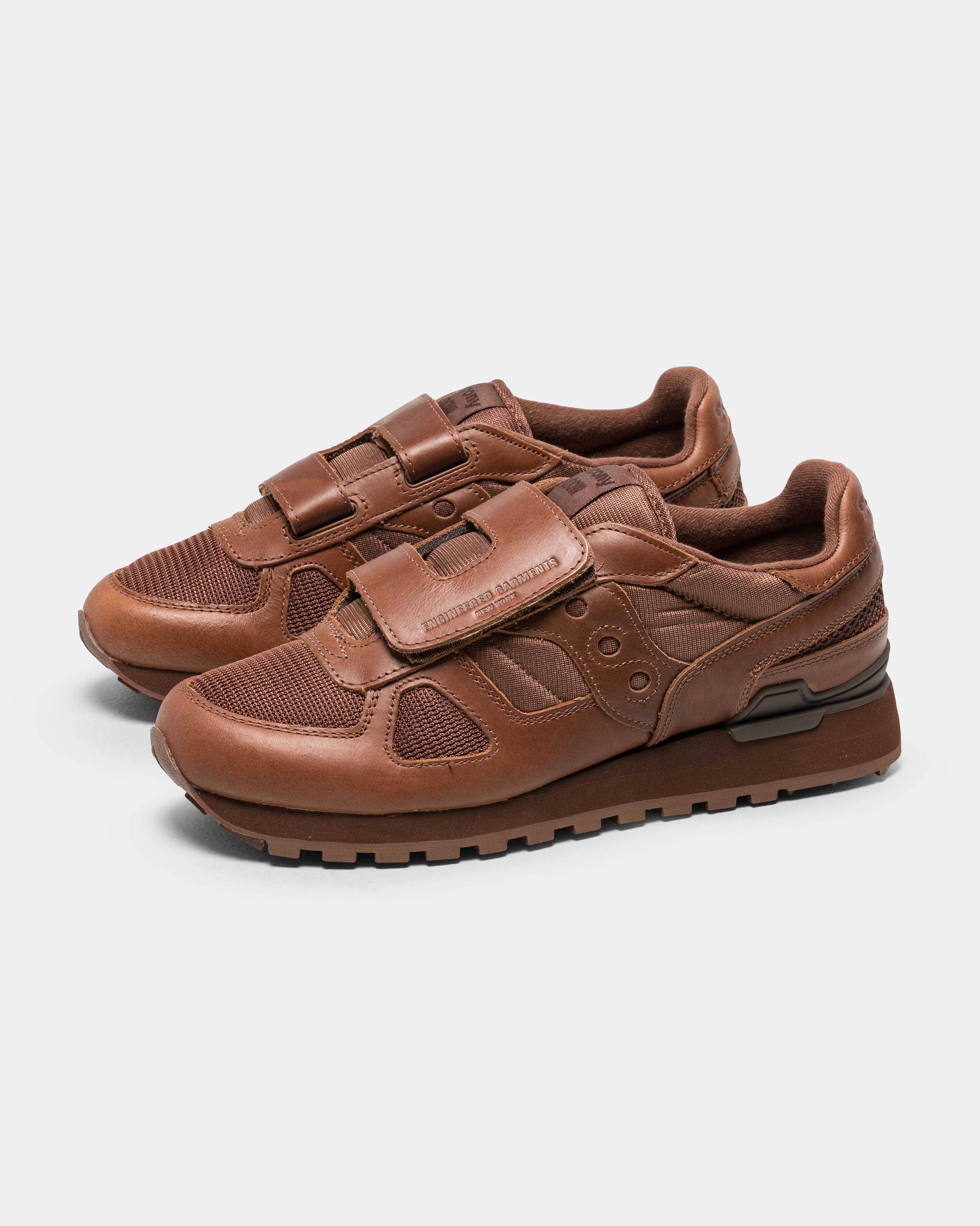 Saucony Shadow Original Velcro x Engineered Garments - Brown