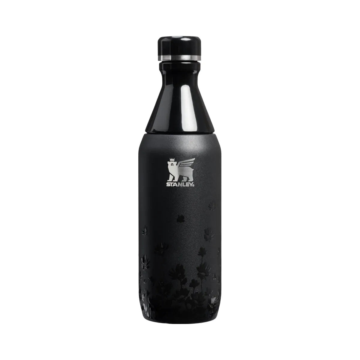 Stanley All Day Slim Luxe Bottle (12 oz) Midnight Ruby