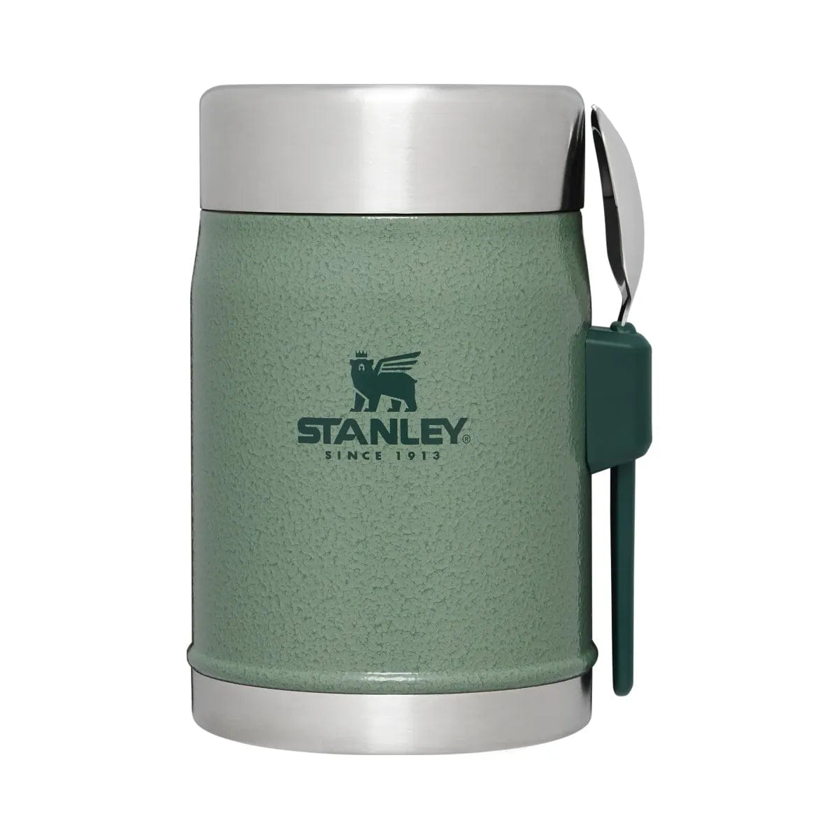 Stanley Classic Legendary Food Jar + Spork (14 oz) Hammertone Green