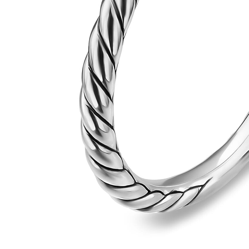 David Yurman Cable Band Ring in Sterling Silver, 1.7 mm, Size 6