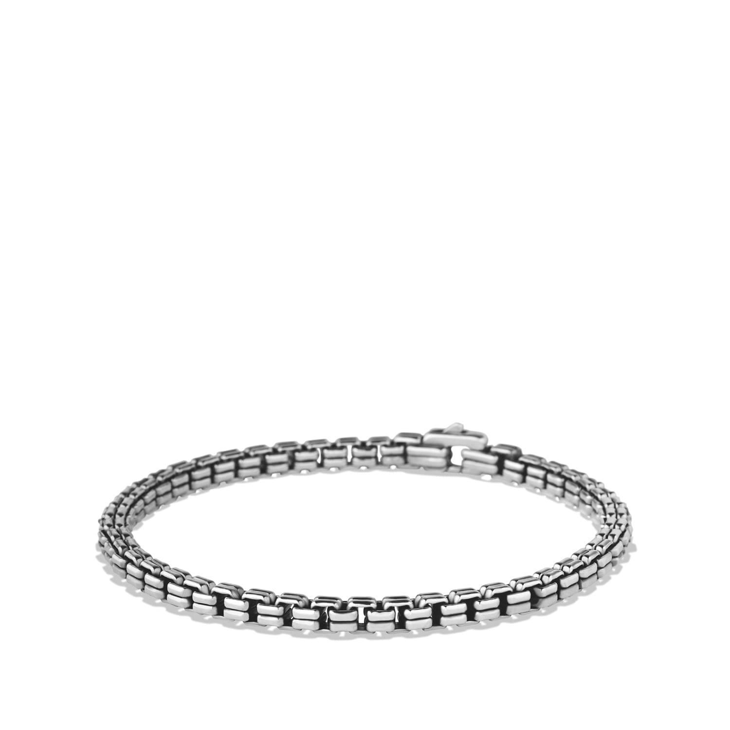 David Yurman Double Box Chain Bracelet, Size Medium
