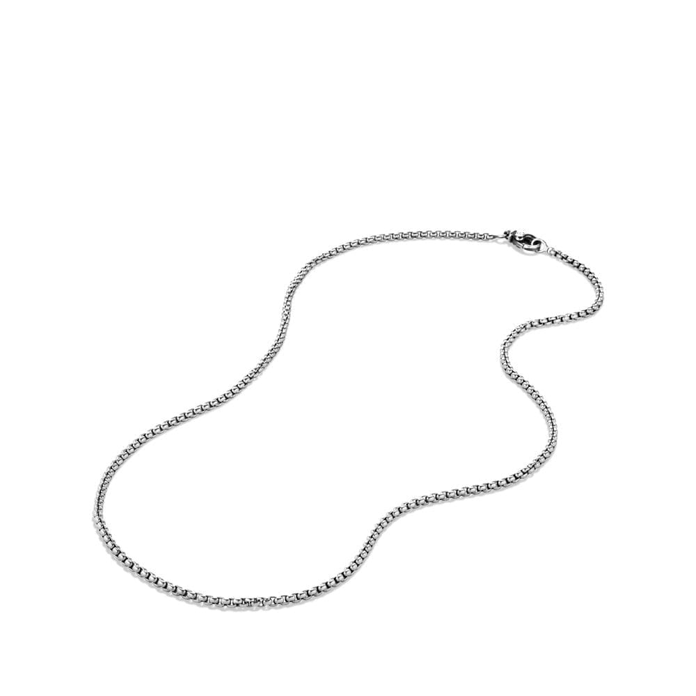David Yurman Small Box Chain Necklace, 22" Length