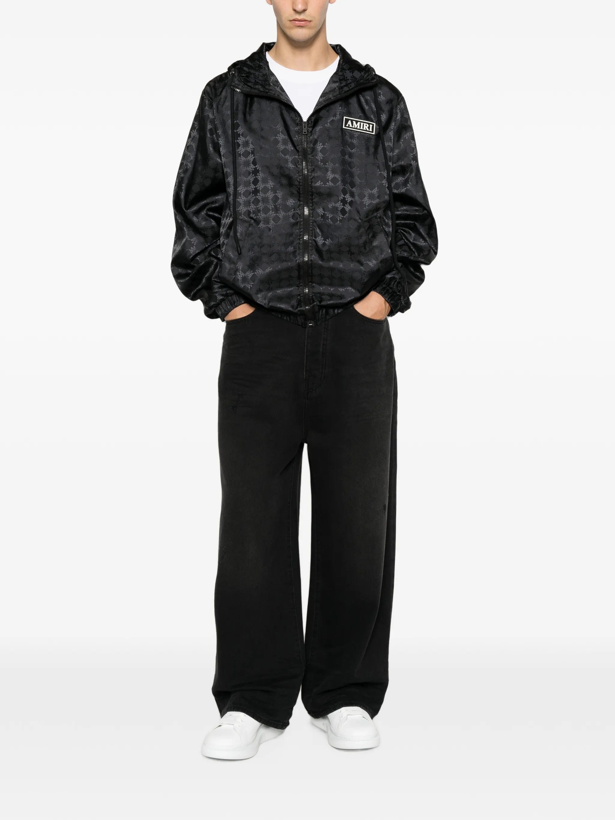 AMIRI logo - pattern jacket