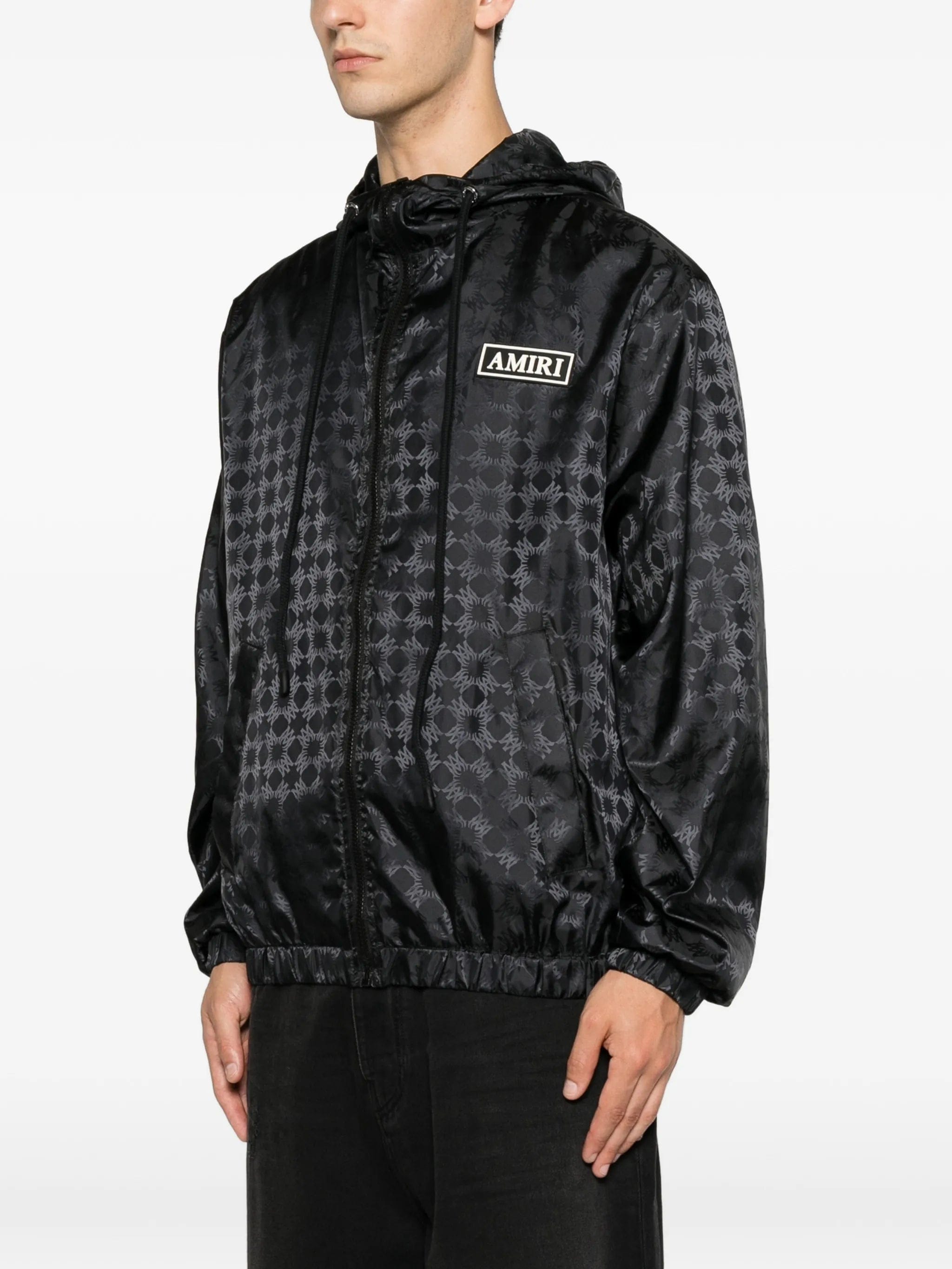 AMIRI logo - pattern jacket