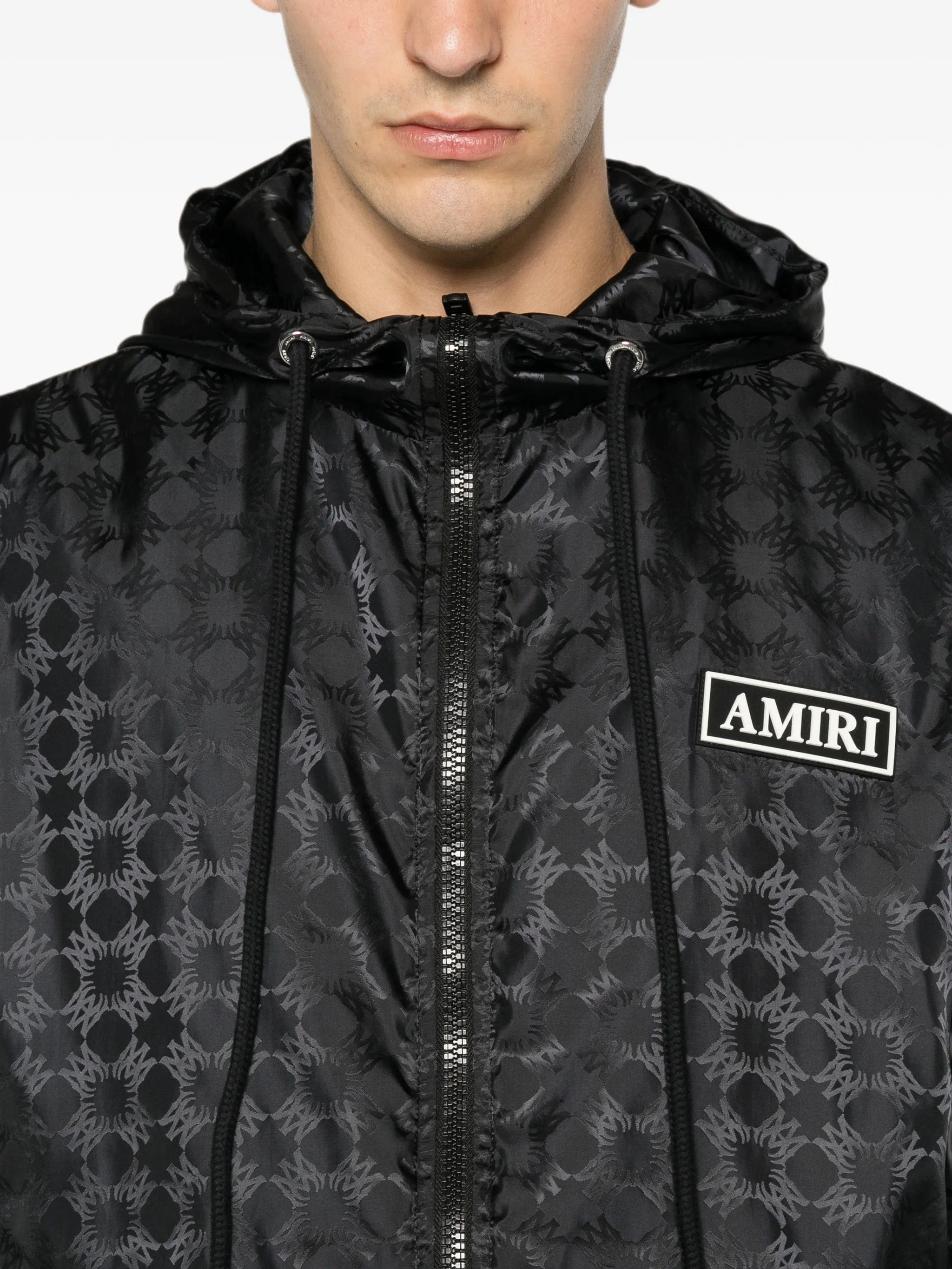 AMIRI logo - pattern jacket