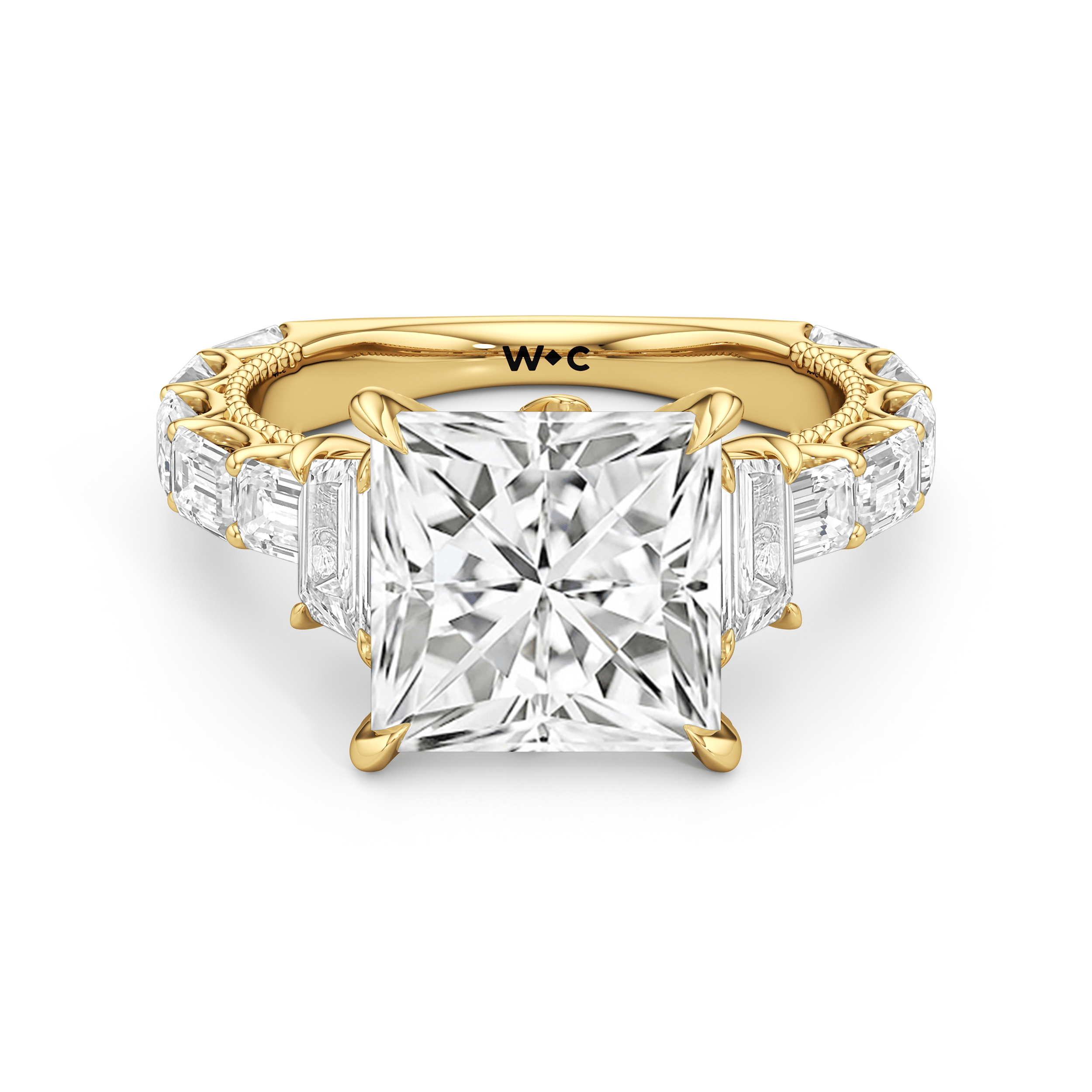 Zenith The W Zenith Engagement Ring - Home Preview