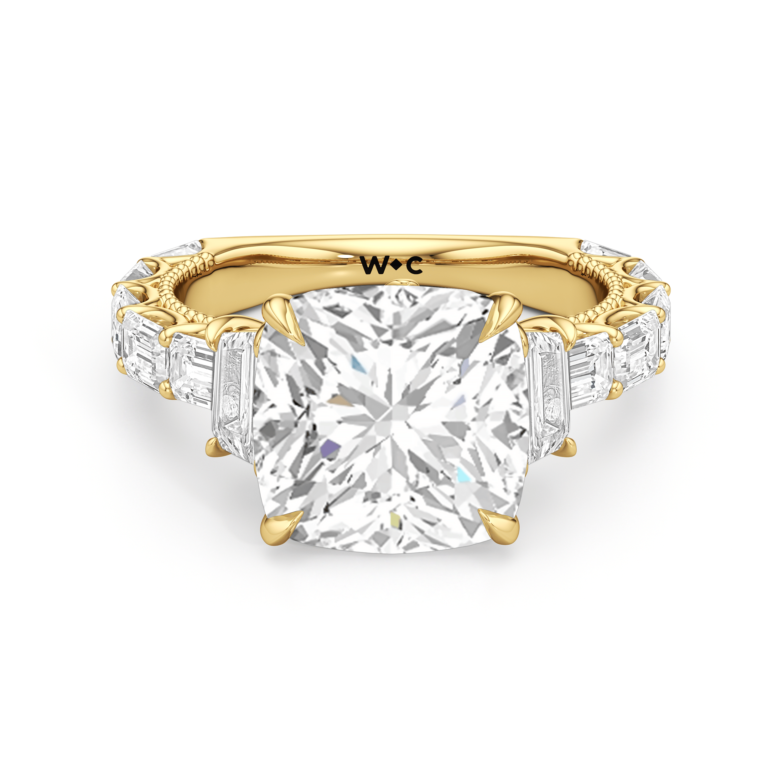 Zenith The W Zenith Engagement Ring - Home Preview