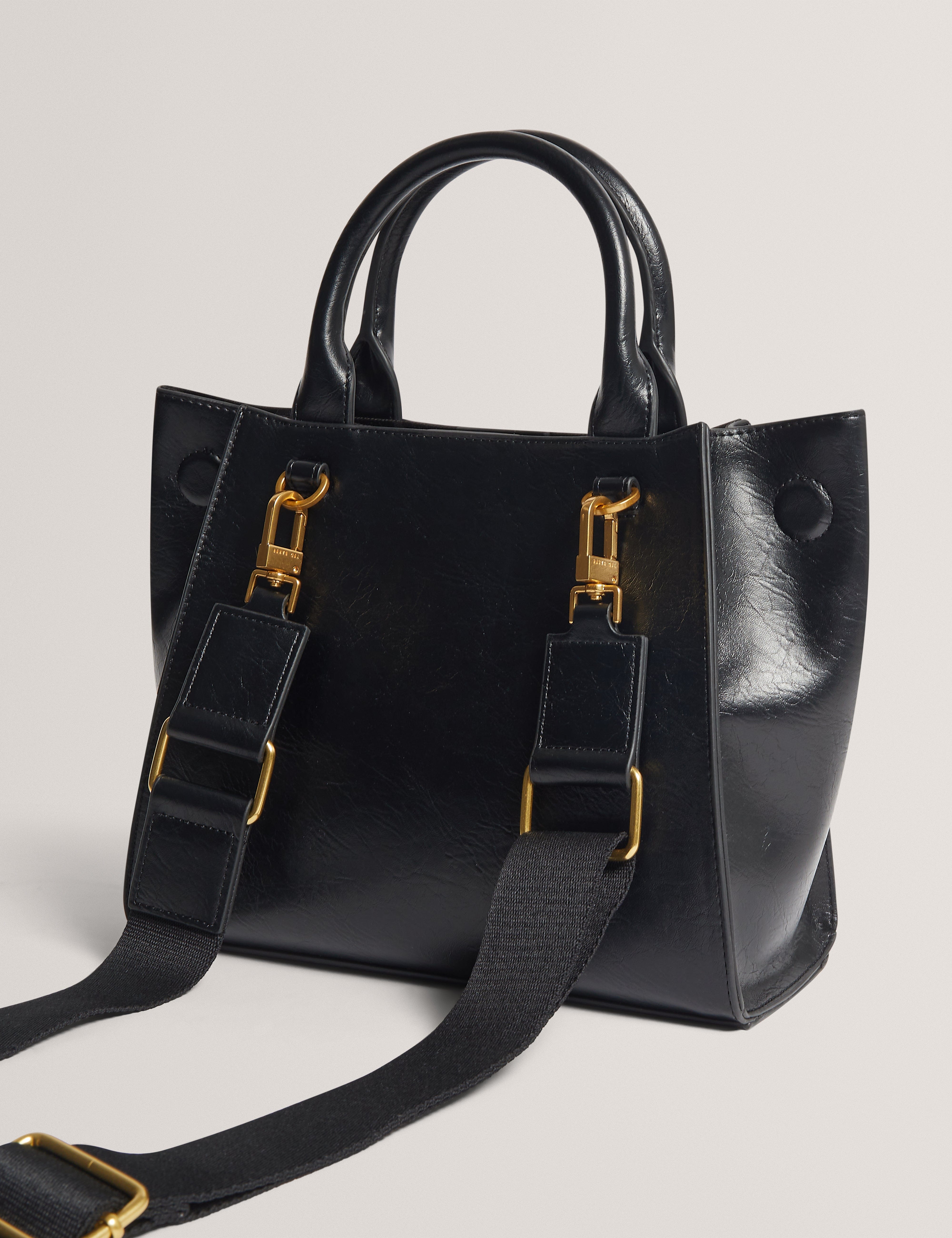 Knot Saniee Knot Bow Medium Tote Bag Black