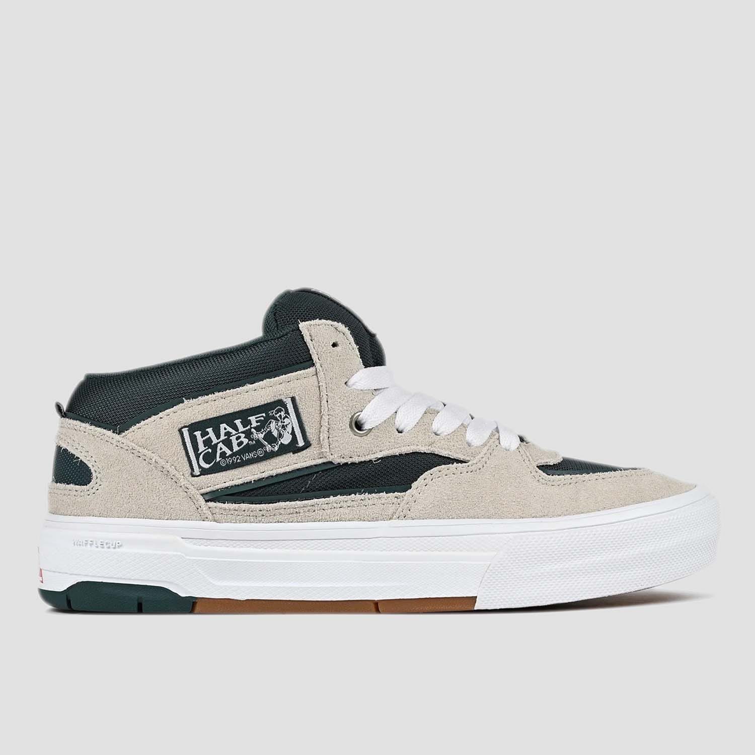 Vans Skate Half Cab Wafflecup Shoes Oatmeal / Deep Teal