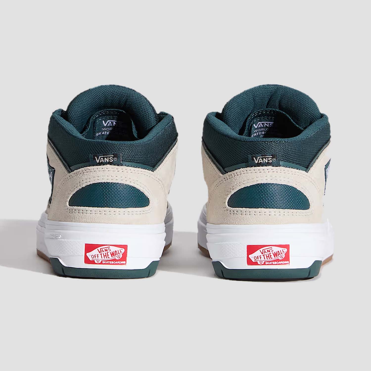Vans Skate Half Cab Wafflecup Shoes Oatmeal / Deep Teal