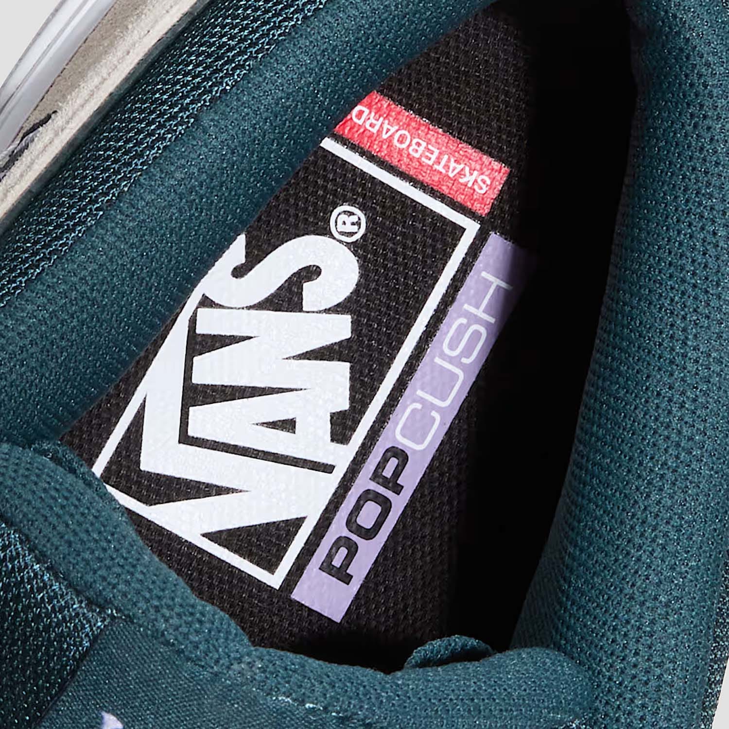 Vans Skate Half Cab Wafflecup Shoes Oatmeal / Deep Teal