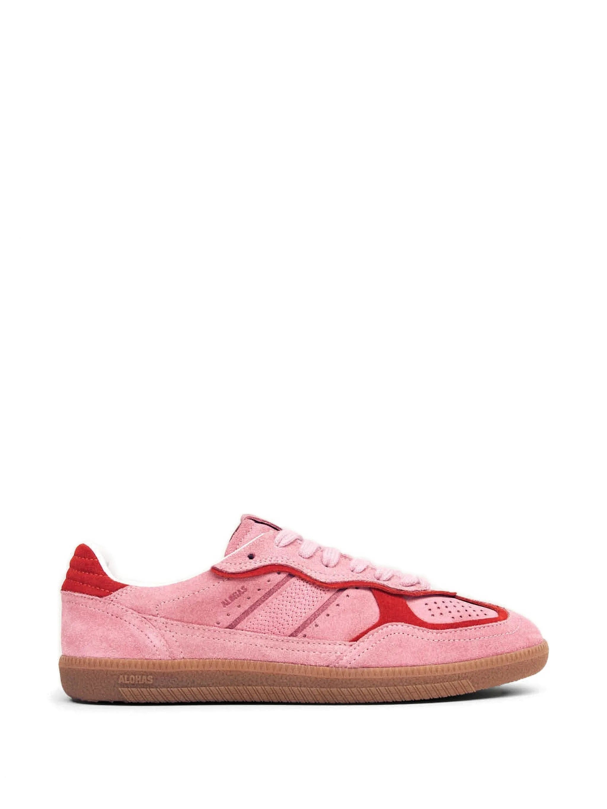 Alohas low - top contrast sneakers