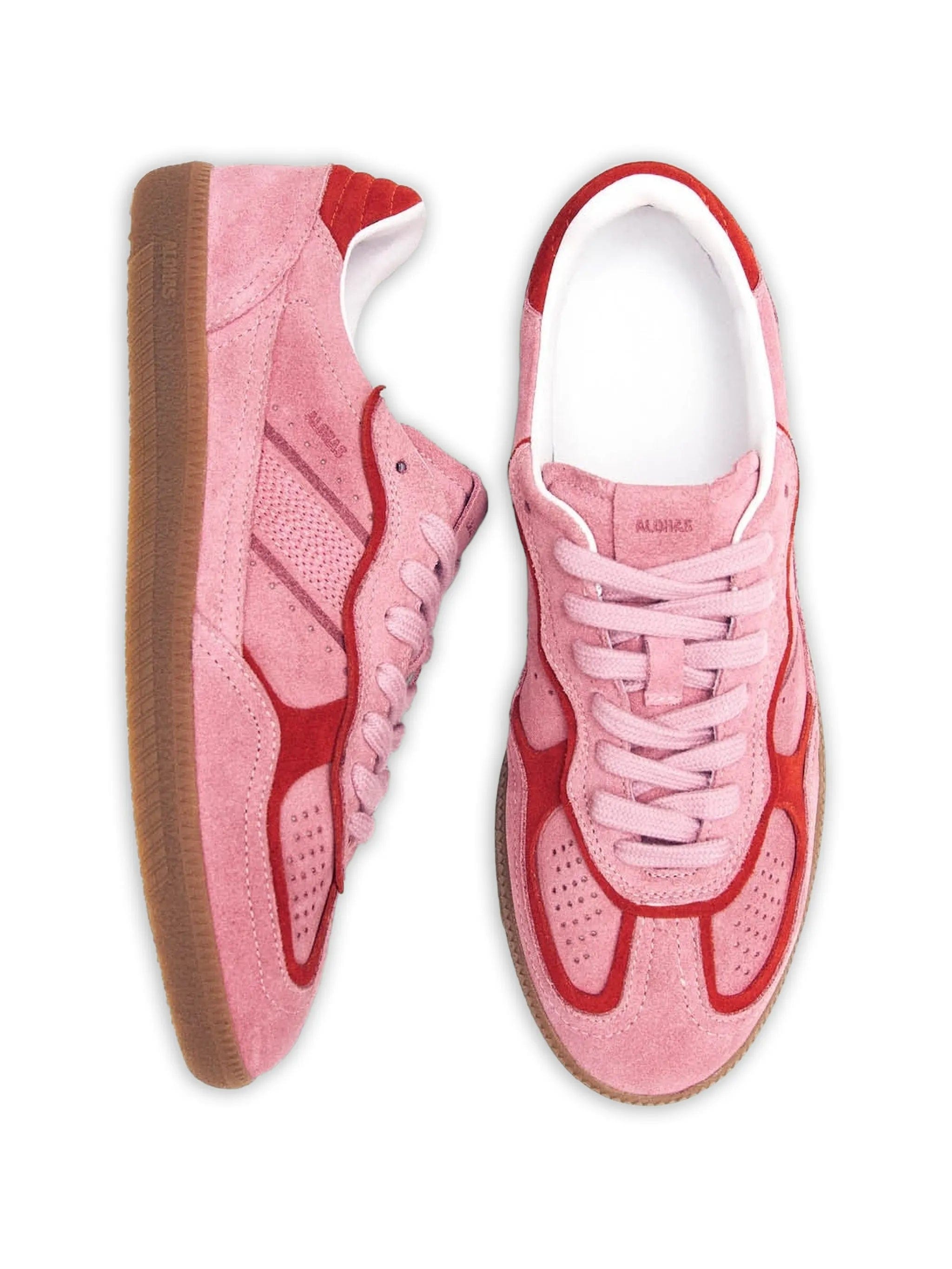 Alohas low - top contrast sneakers