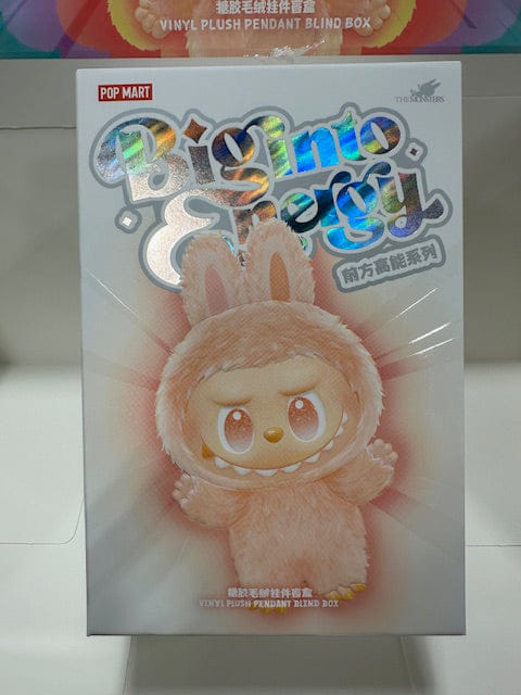 Pop Mart Labubu Big into Energy Series Vinyl Plush Pendant Sealed Box (1 Blind Box)