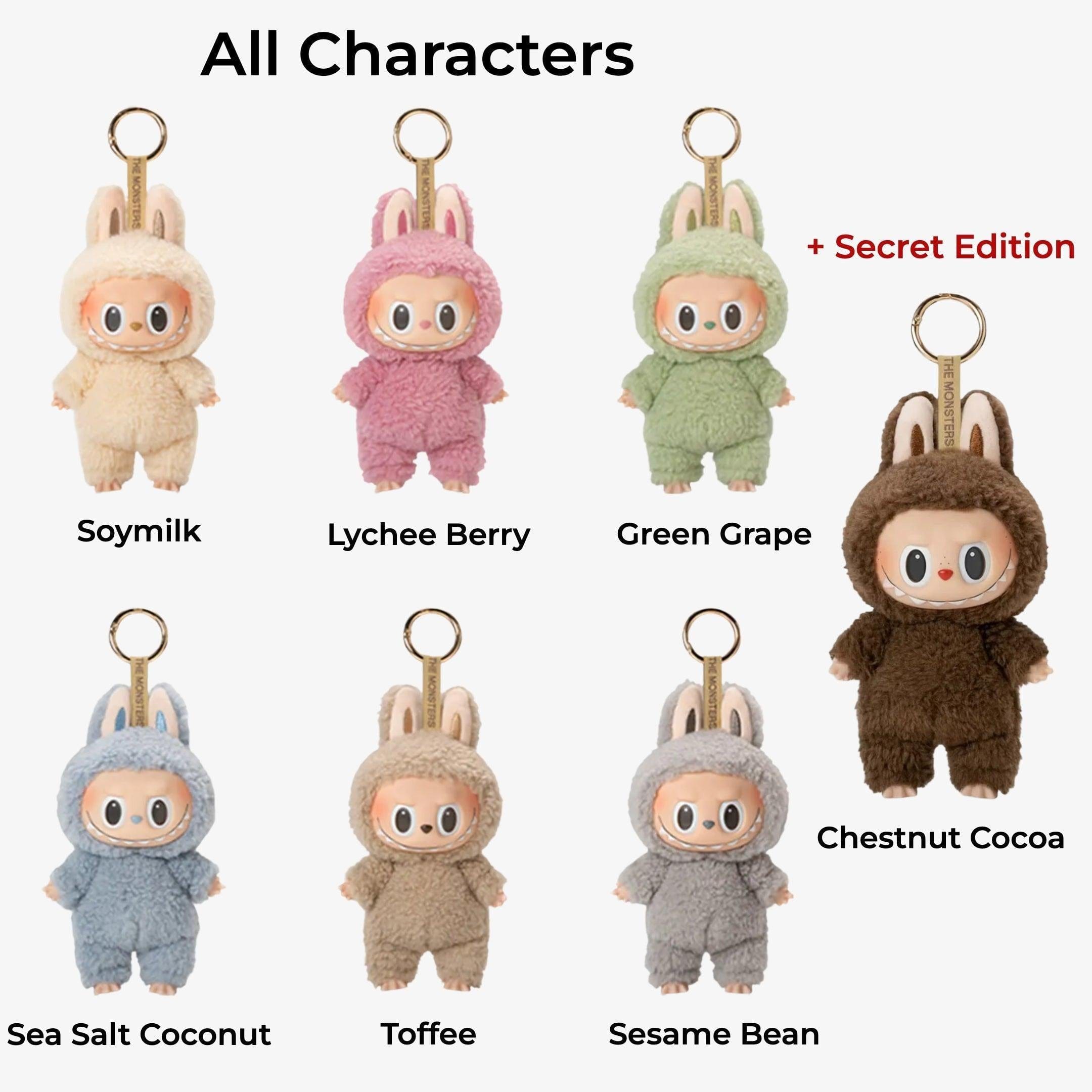 Pop Mart Labubu The Monsters Exciting Macaron Vinyl Face Plush Pendant (Single Blind Box)