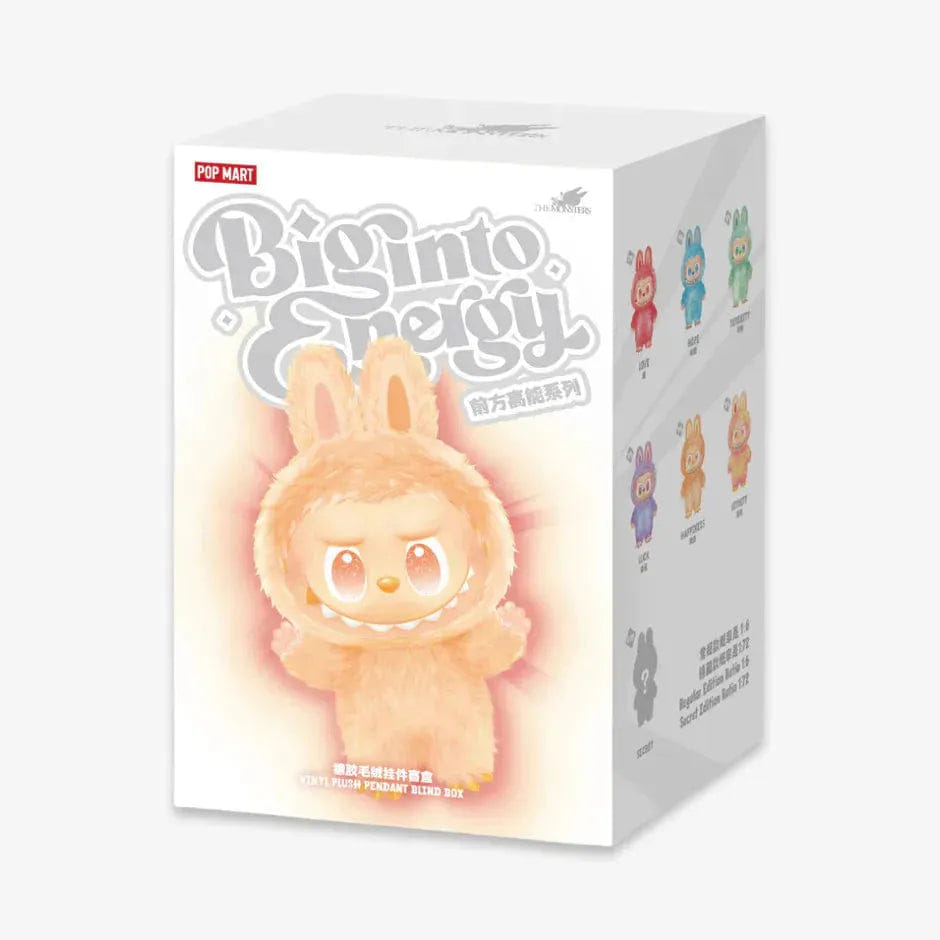 Pop Mart Labubu The Monsters Big into Energy Vinyl Face Plush Pendant (Single Blind Box)
