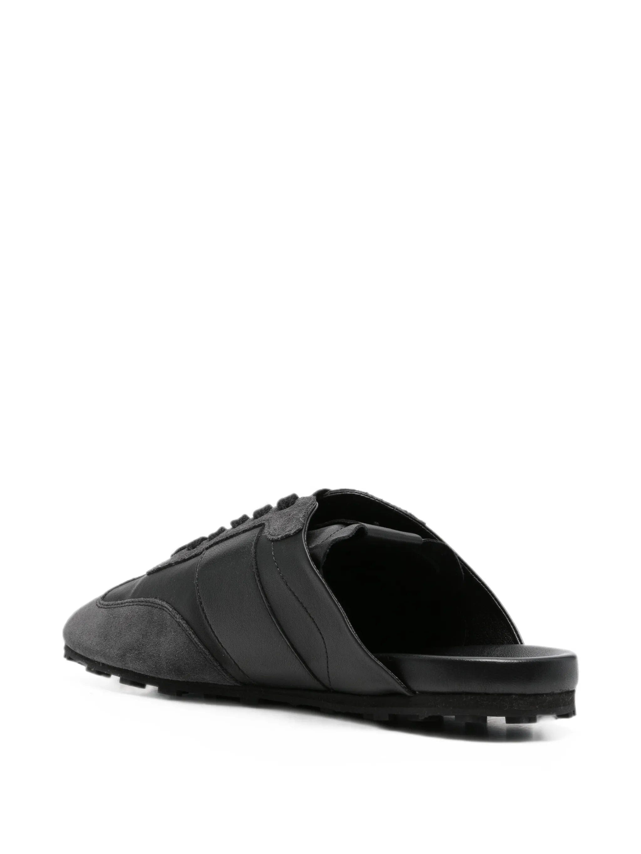 Marni Softy Socce logo - print leather sneakers