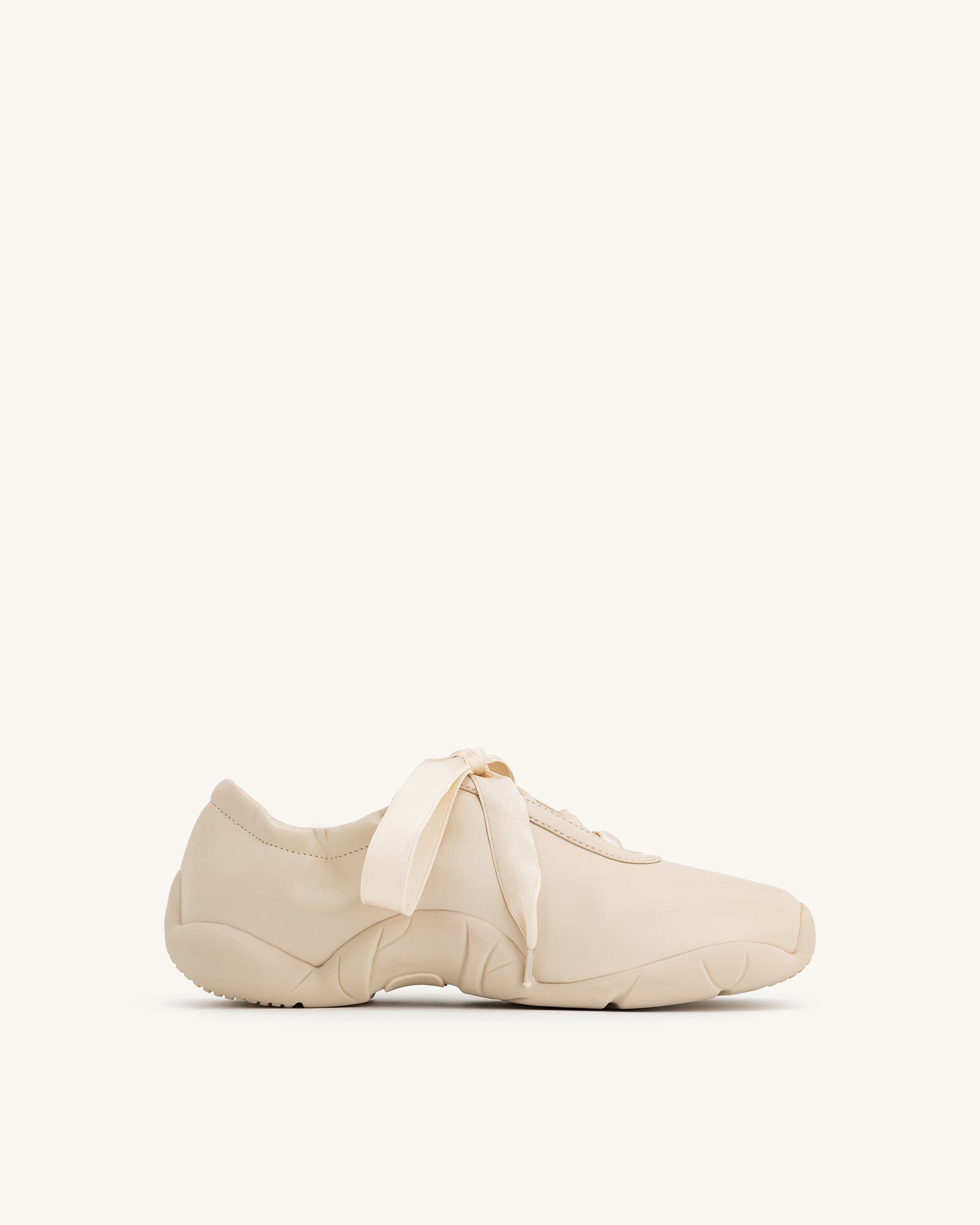 Jw Pei Flavia Ballerina Sneakers Apricot