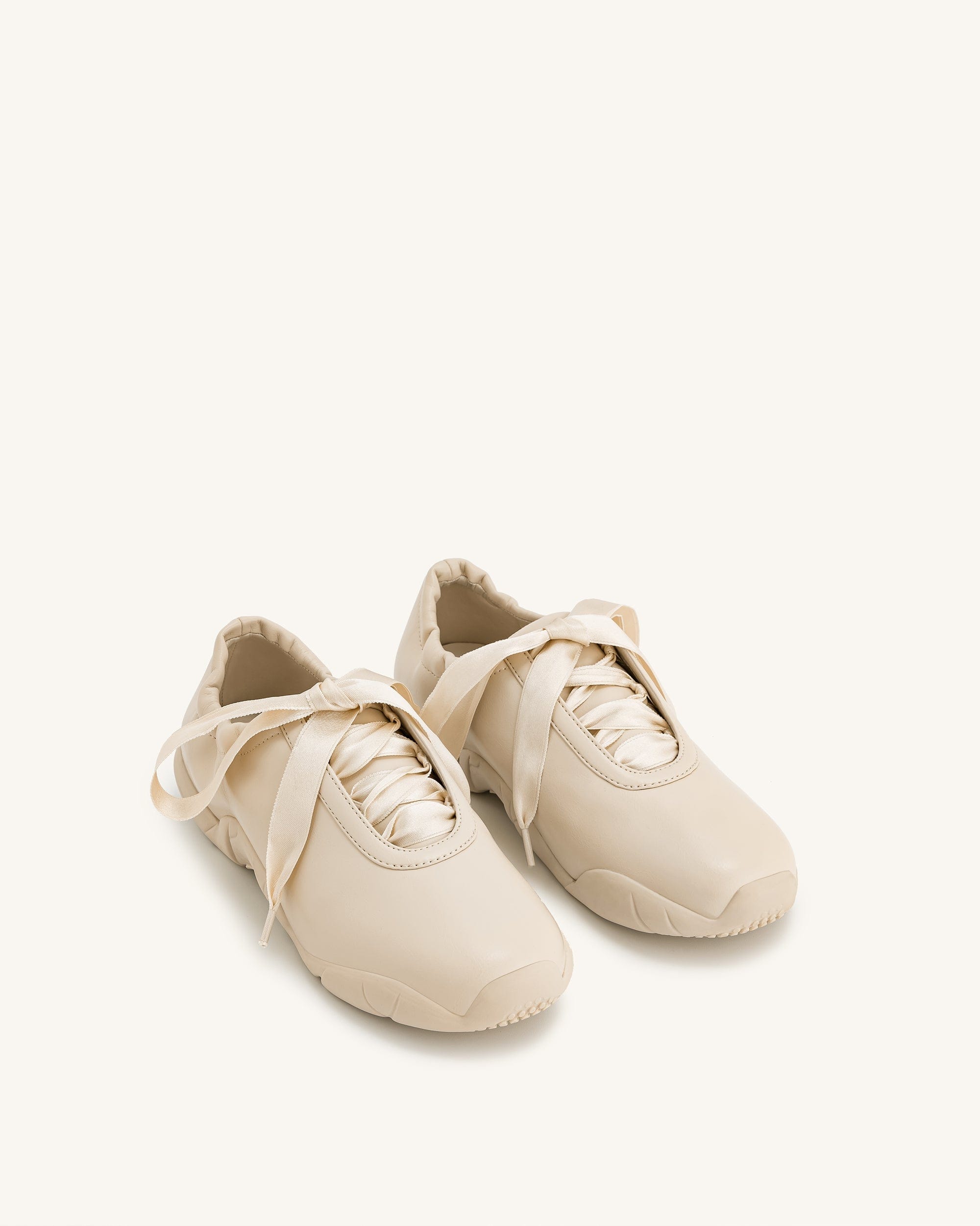 Jw Pei Flavia Ballerina Sneakers Apricot