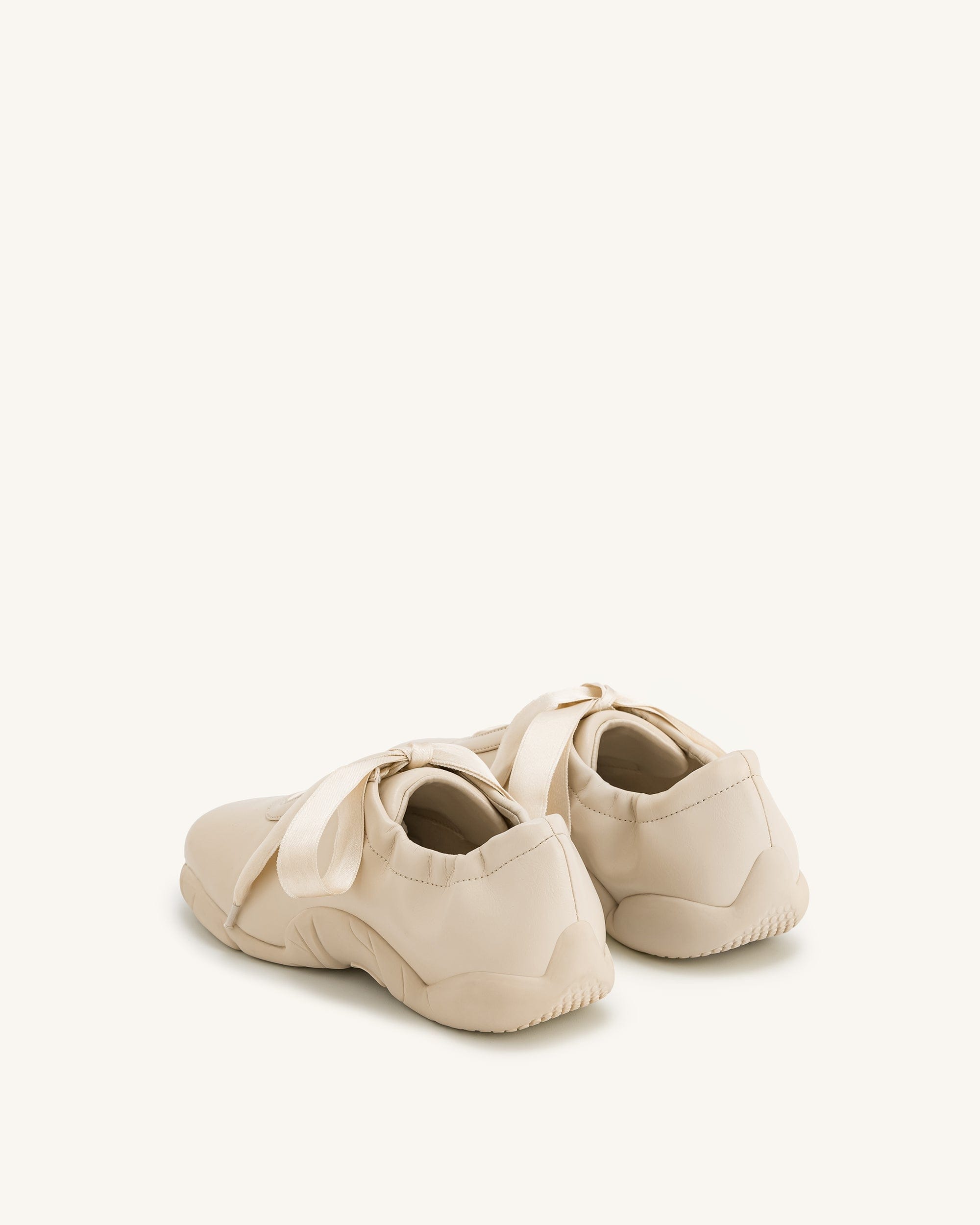 Jw Pei Flavia Ballerina Sneakers Apricot