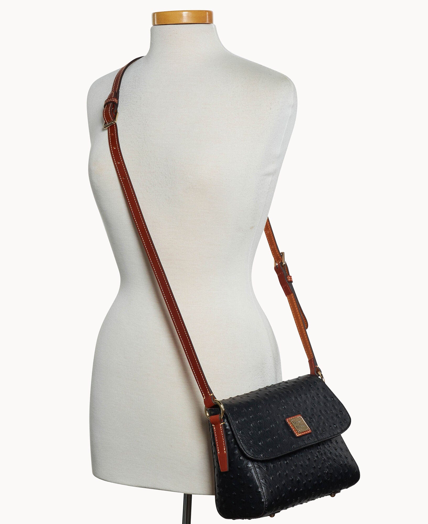 Dooney & Bourke Ostrich Small Eliza Crossbody