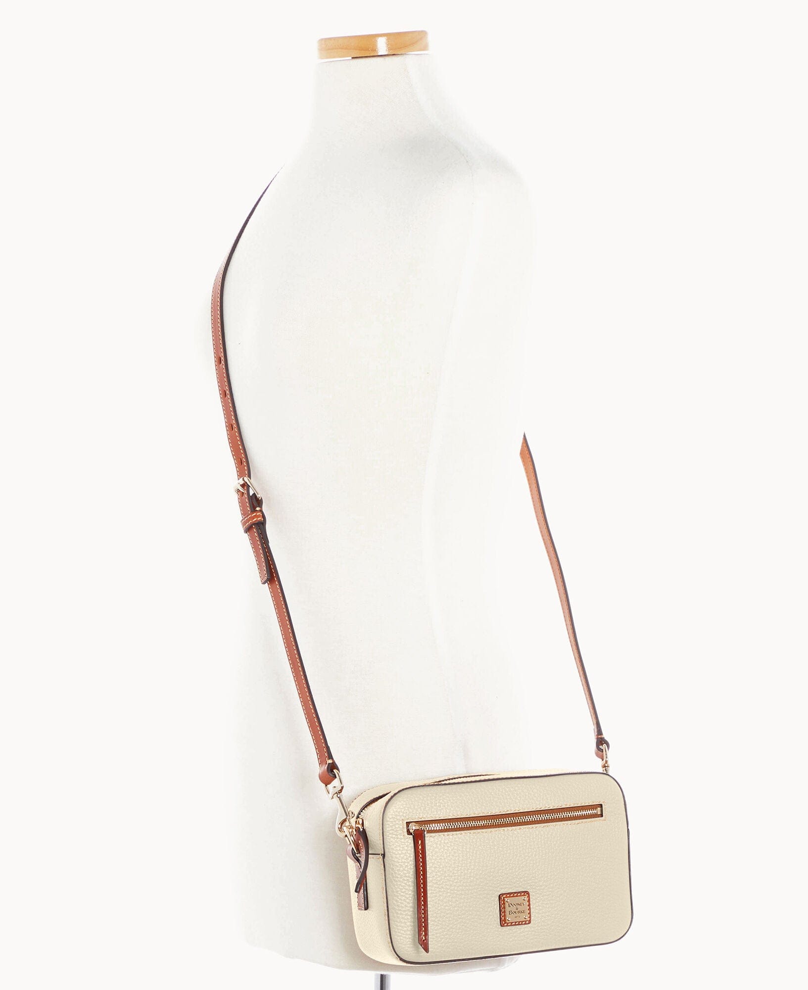 Dooney & Bourke Pebble Grain Camera Zip Crossbody