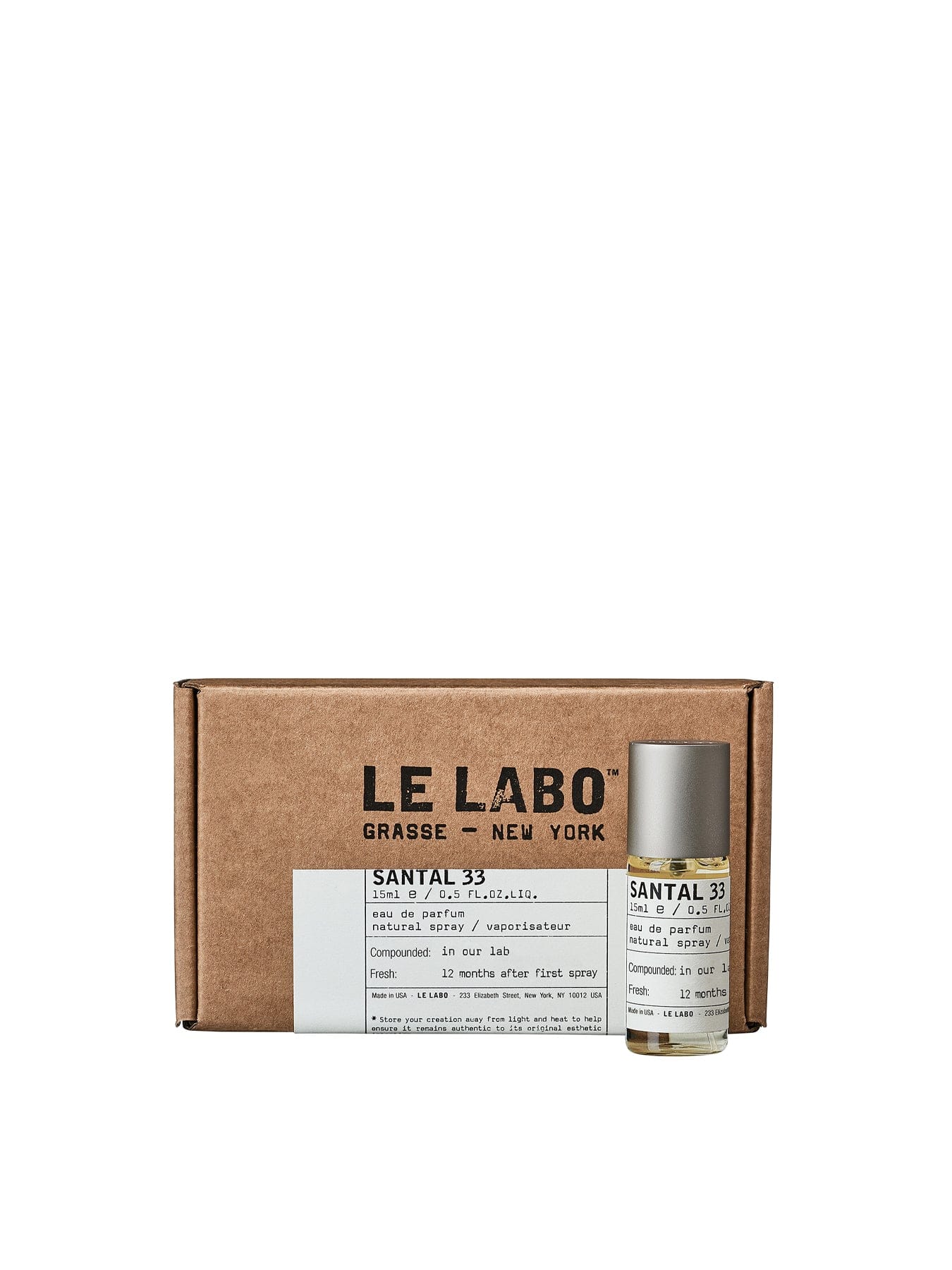 Le Labo Santal 33 Eau de Parfum 15 ml