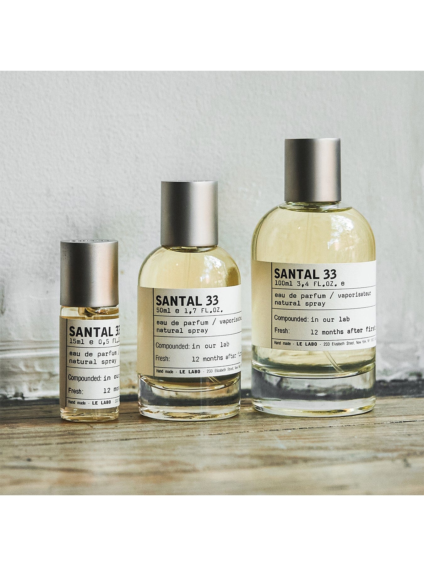 Le Labo Santal 33 Eau de Parfum 15 ml