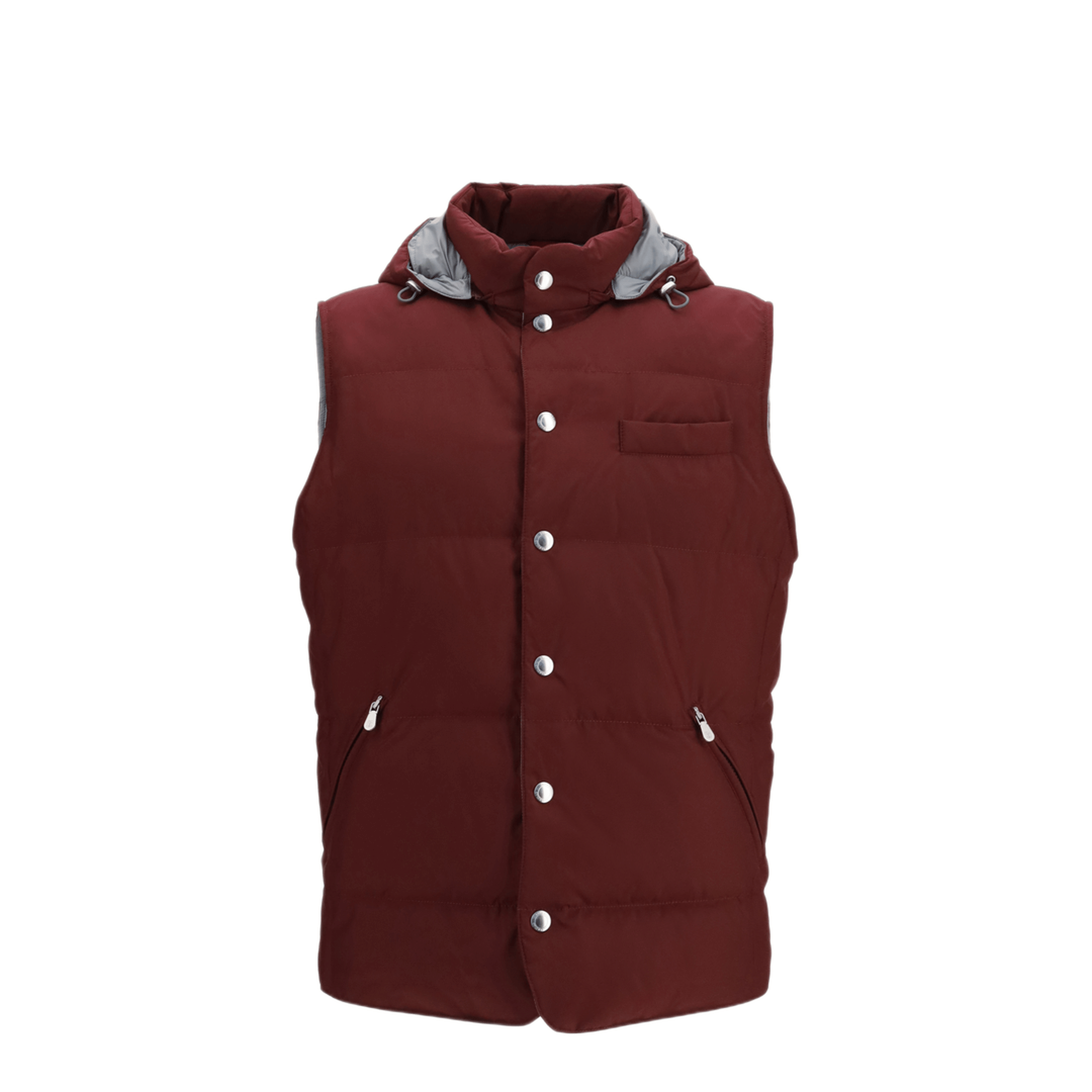 Brunello Cucinelli Sleeveless Hooded Gilet