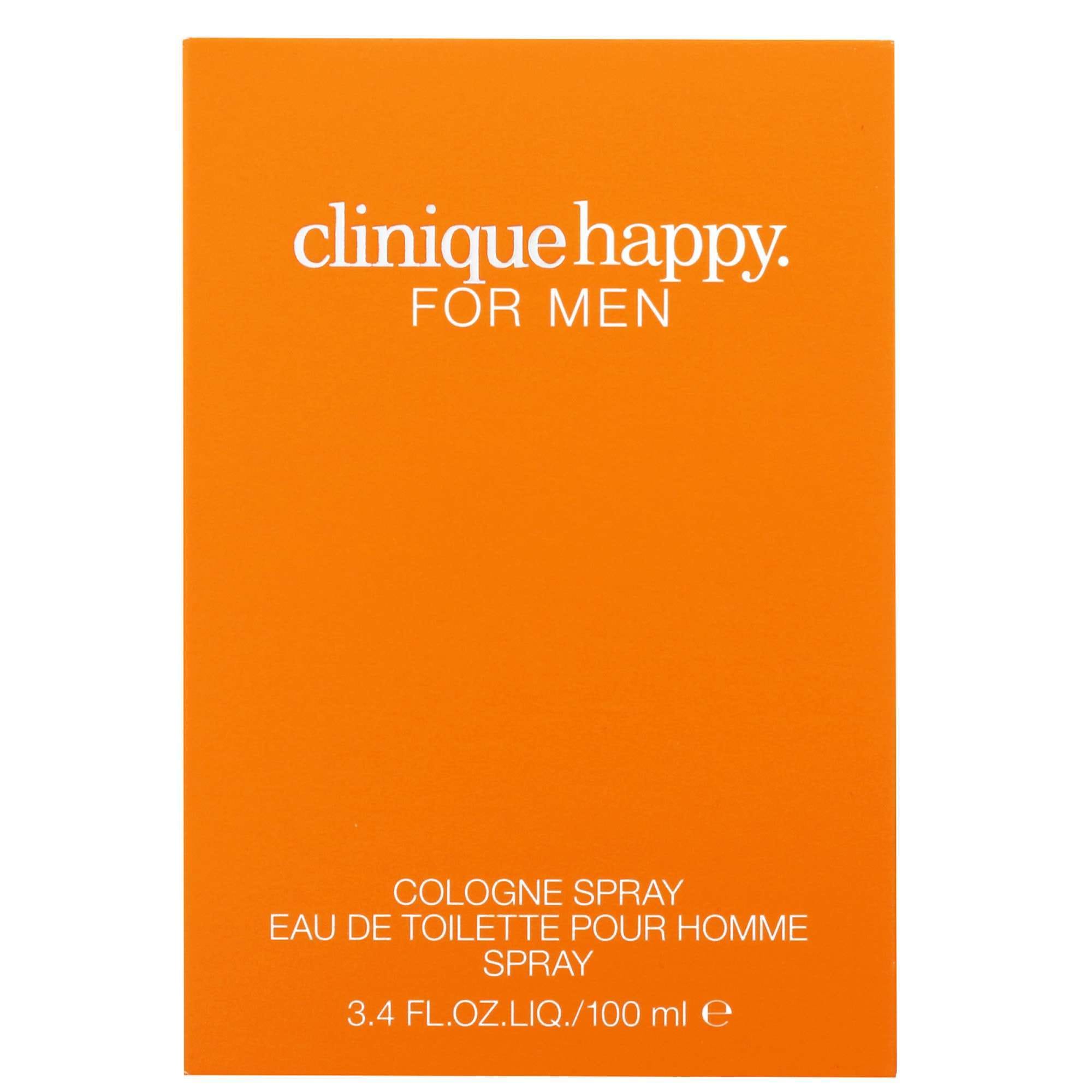 Clinique Happy For Men Cologne Eau de Toilette Spray 100 ml / 3.4 fl.oz.