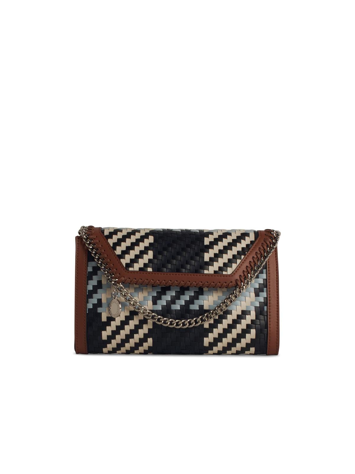 Stella Mccartney Mini Falabella Eco Alter Mat Blue Crossbody Bag Women