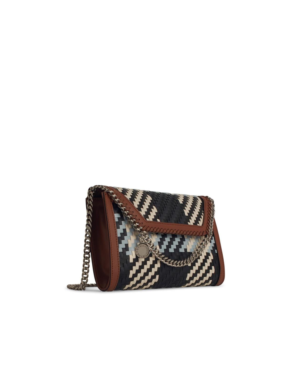 Stella Mccartney Mini Falabella Eco Alter Mat Blue Crossbody Bag Women