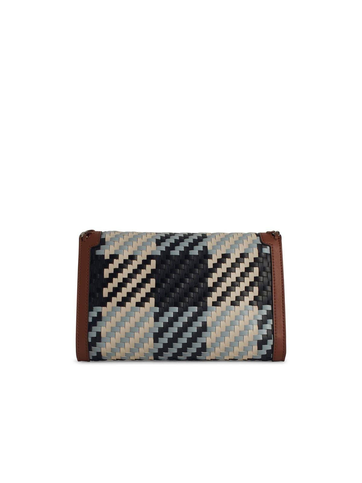 Stella Mccartney Mini Falabella Eco Alter Mat Blue Crossbody Bag Women