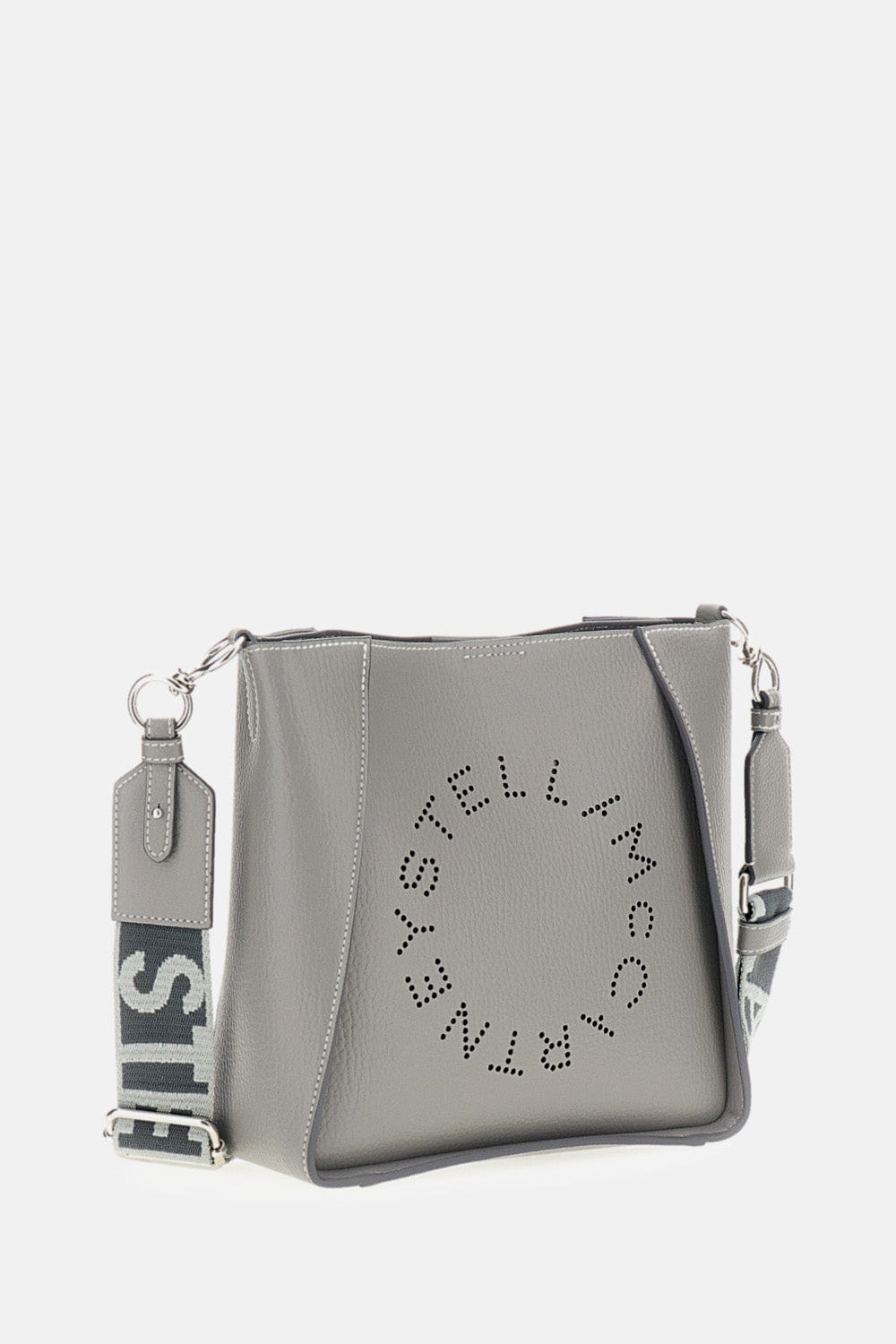 Stella Mccartney Women Logo Crossbody Grainy Alter Mat Bag