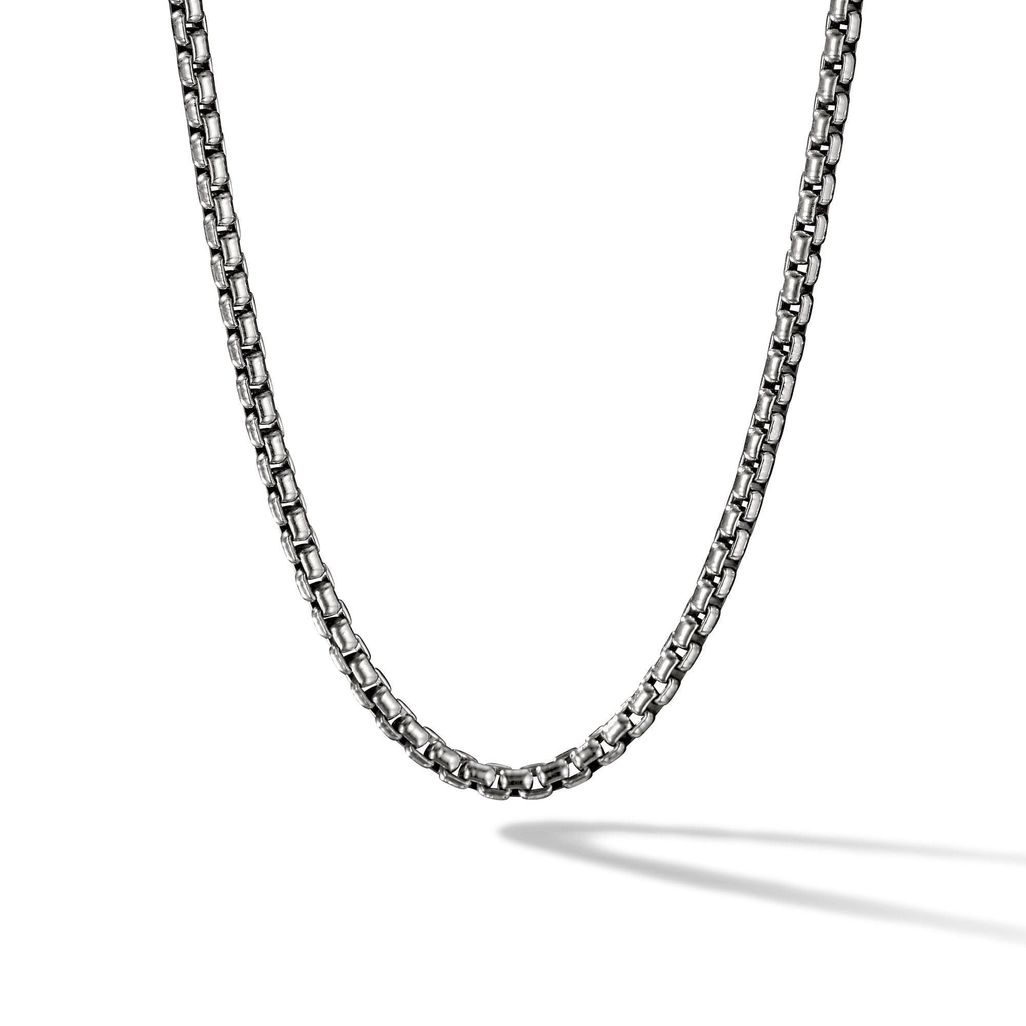 David Yurman Box Chain Necklace - CH0100MSS24