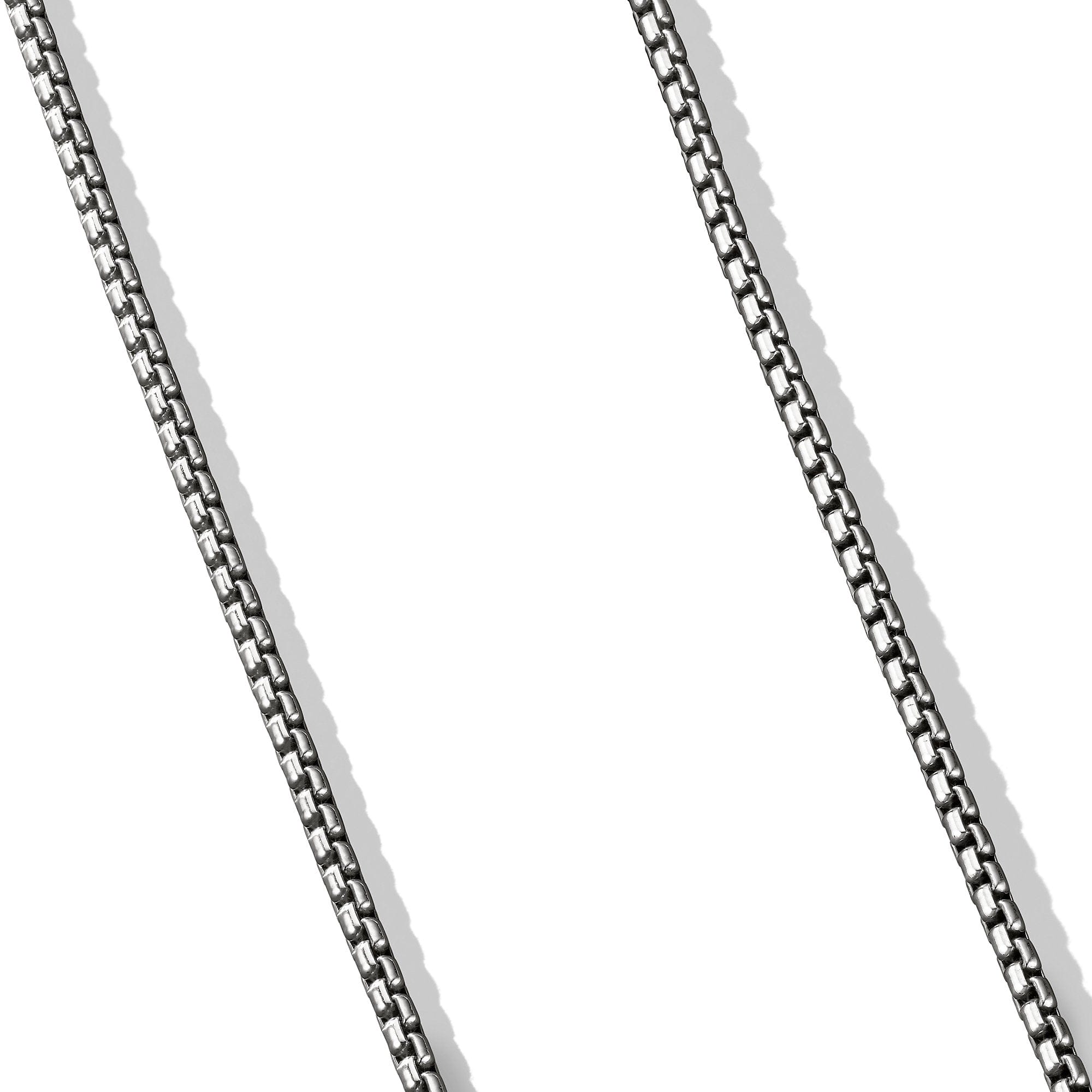David Yurman Box Chain Necklace - CH0100MSS24