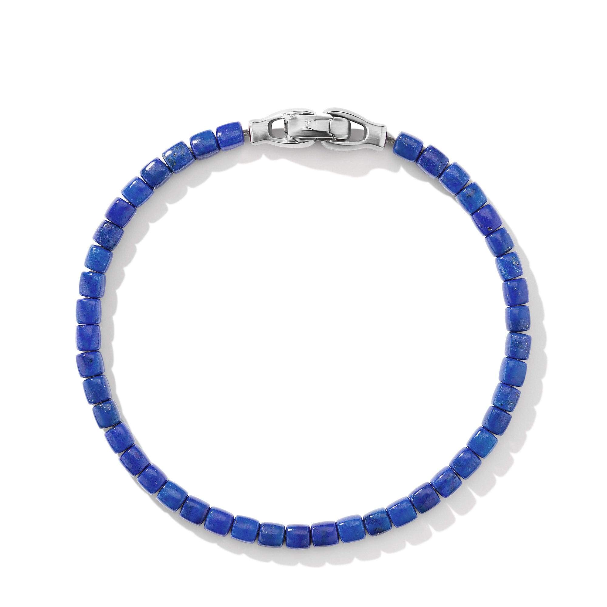 David Yurman Spiritual Beads Cushion Bracelet with Lapis - B25678MSSBLAM