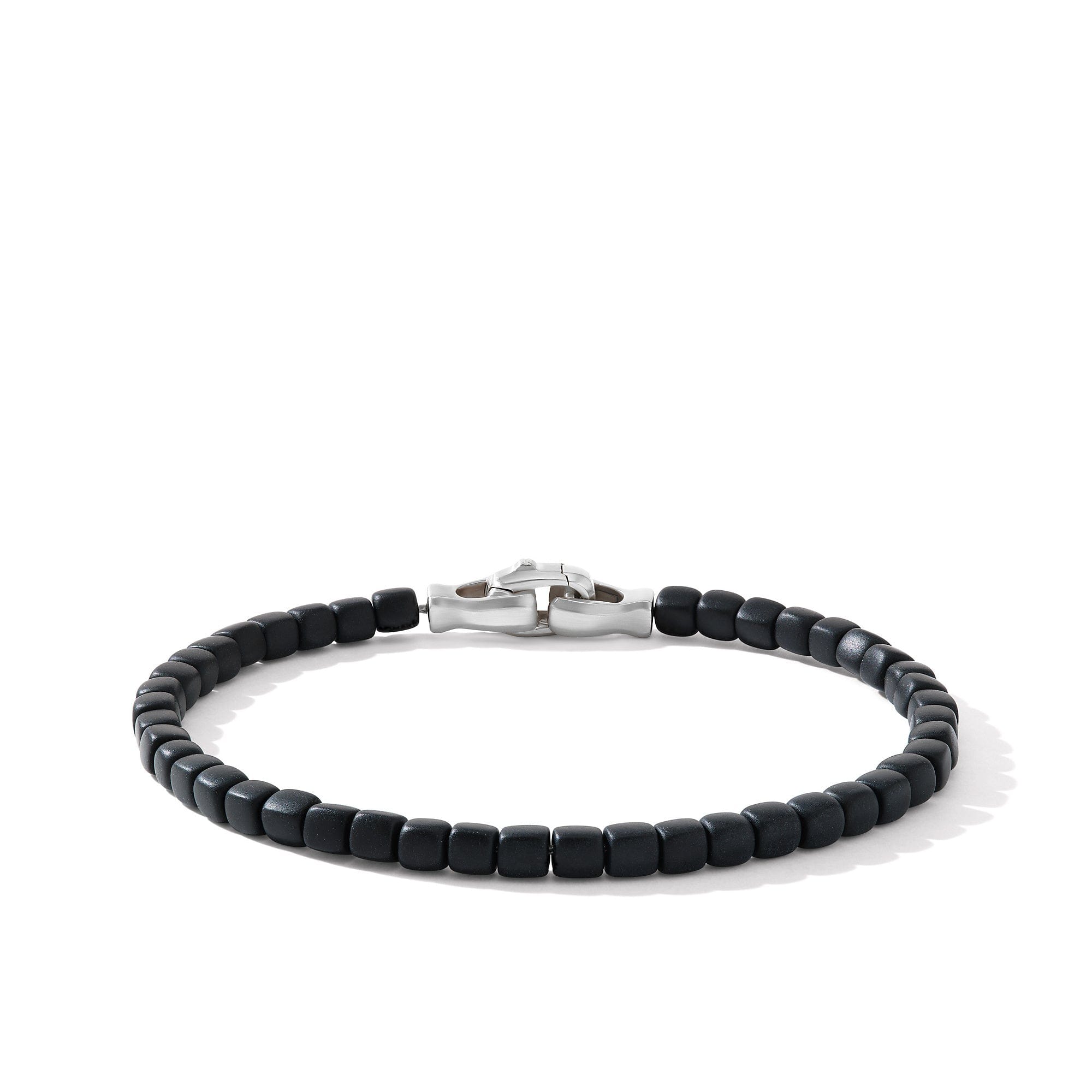 David Yurman Spiritual Beads Cushion Bracelet with Black Onyx - B25678MSSBBOM