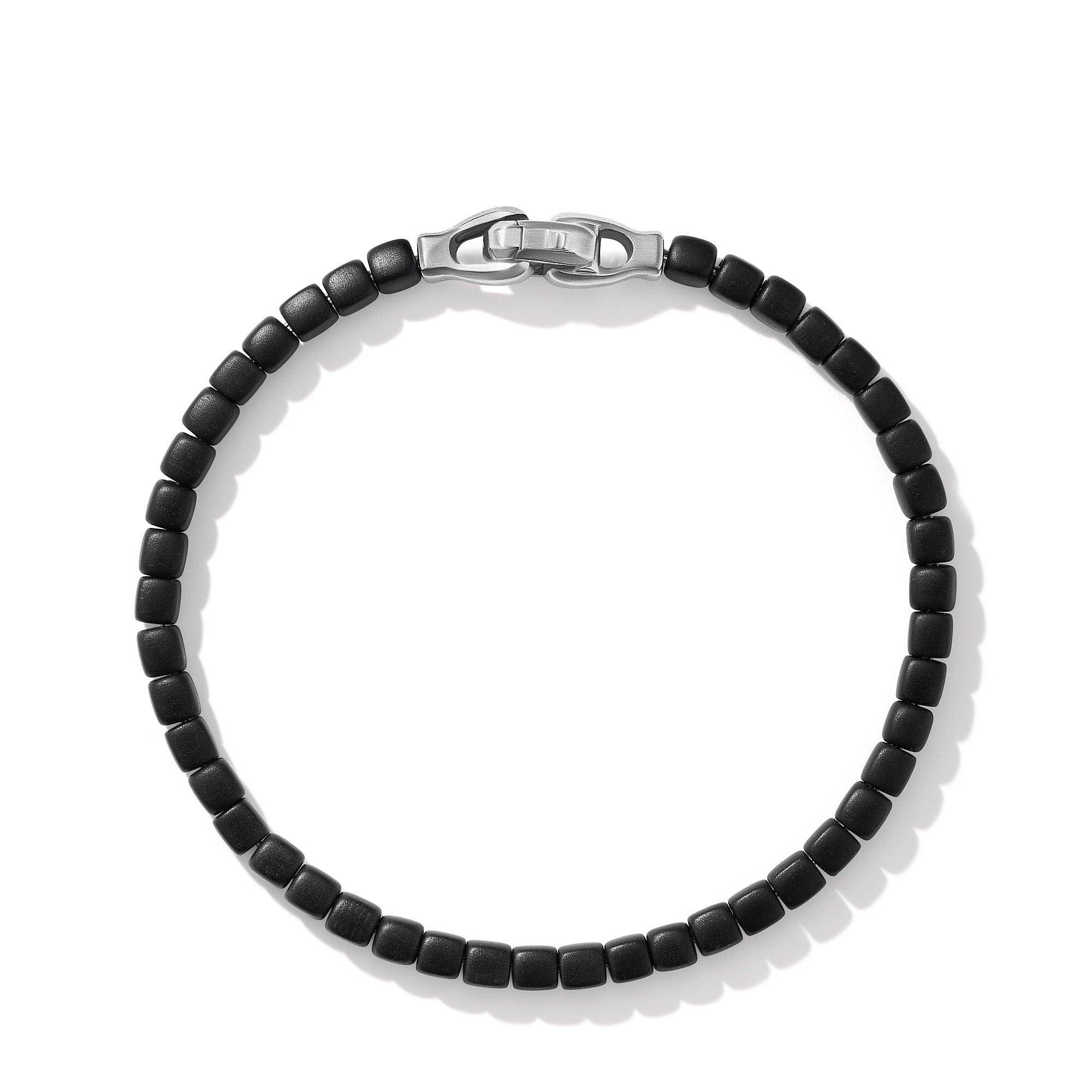 David Yurman Spiritual Beads Cushion Bracelet with Black Onyx - B25678MSSBBOM