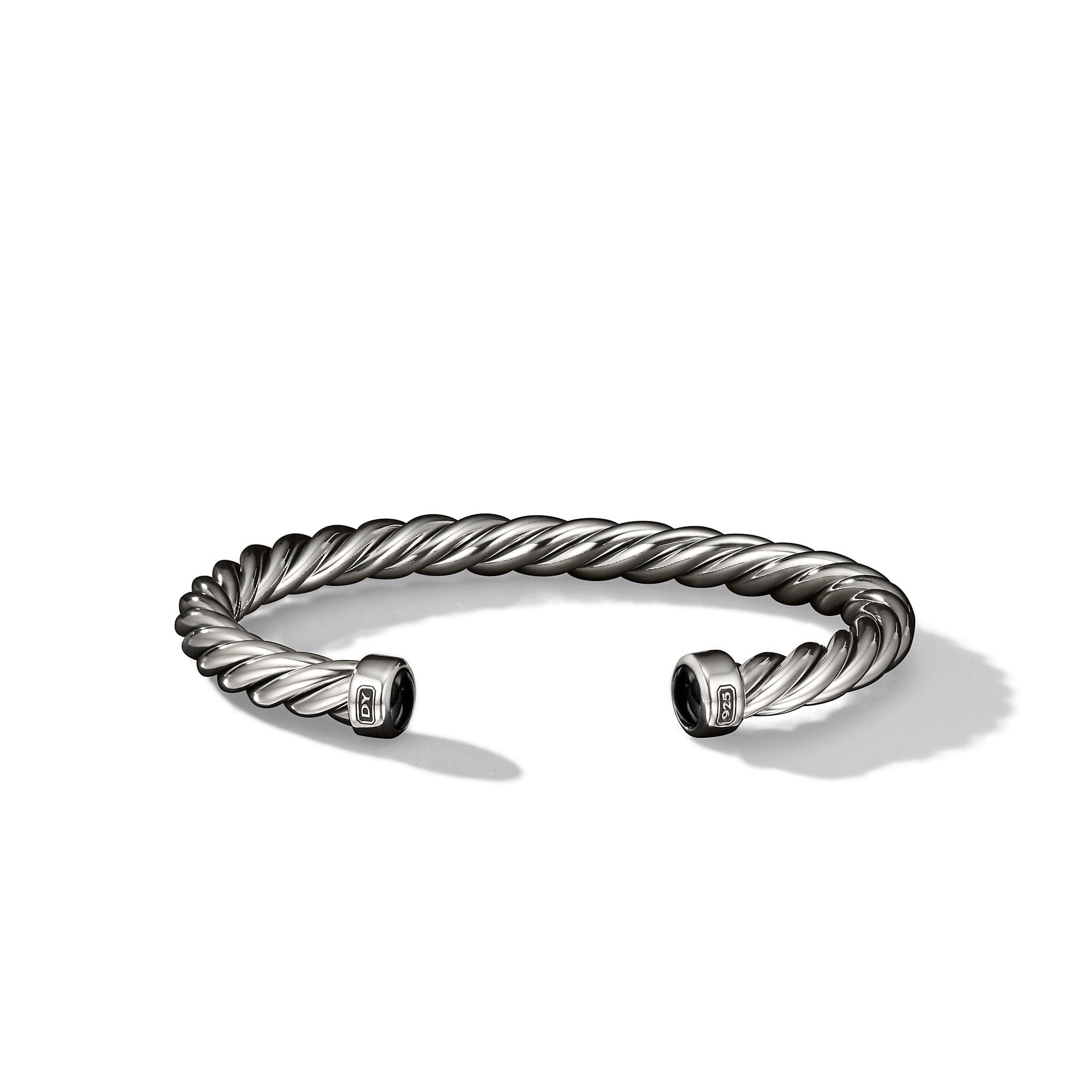 David Yurman Cuff Bracelet with Black Onyx - B15829MSSBBOM