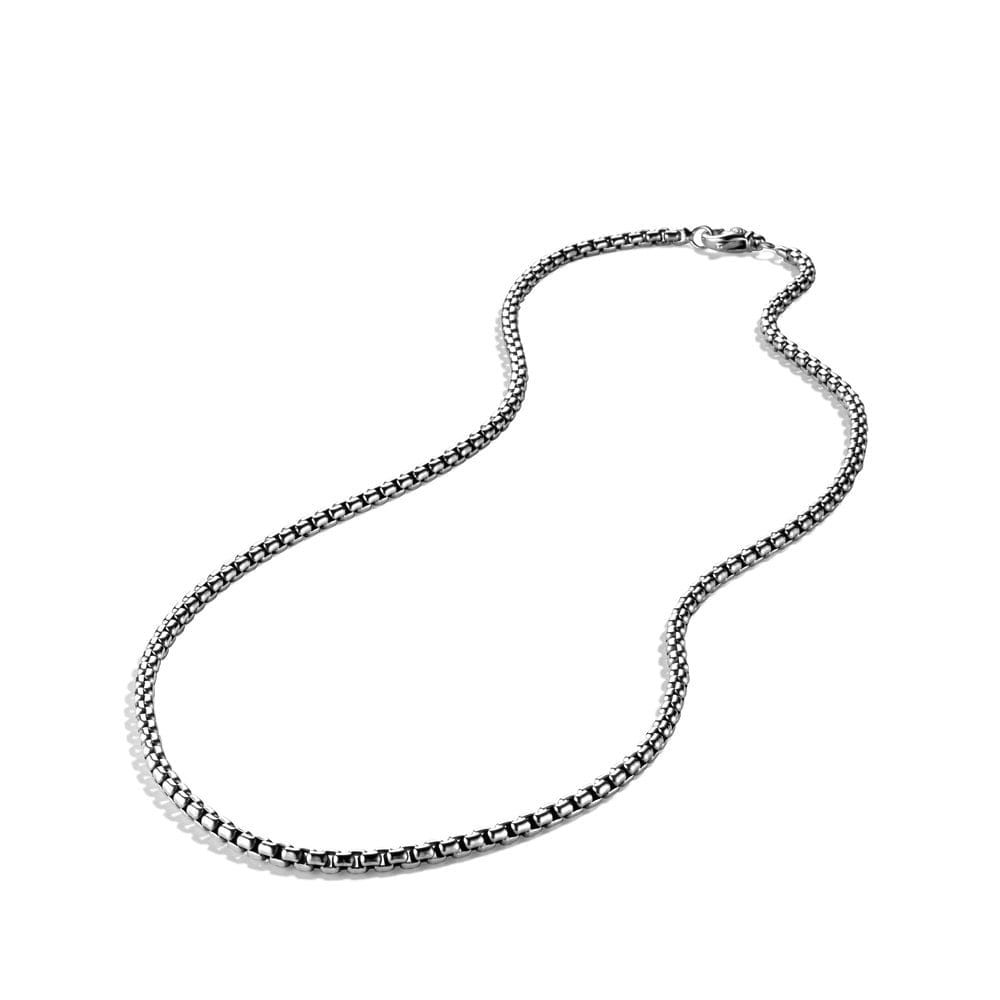 David Yurman Box Chain Necklace - CH0100MSS20