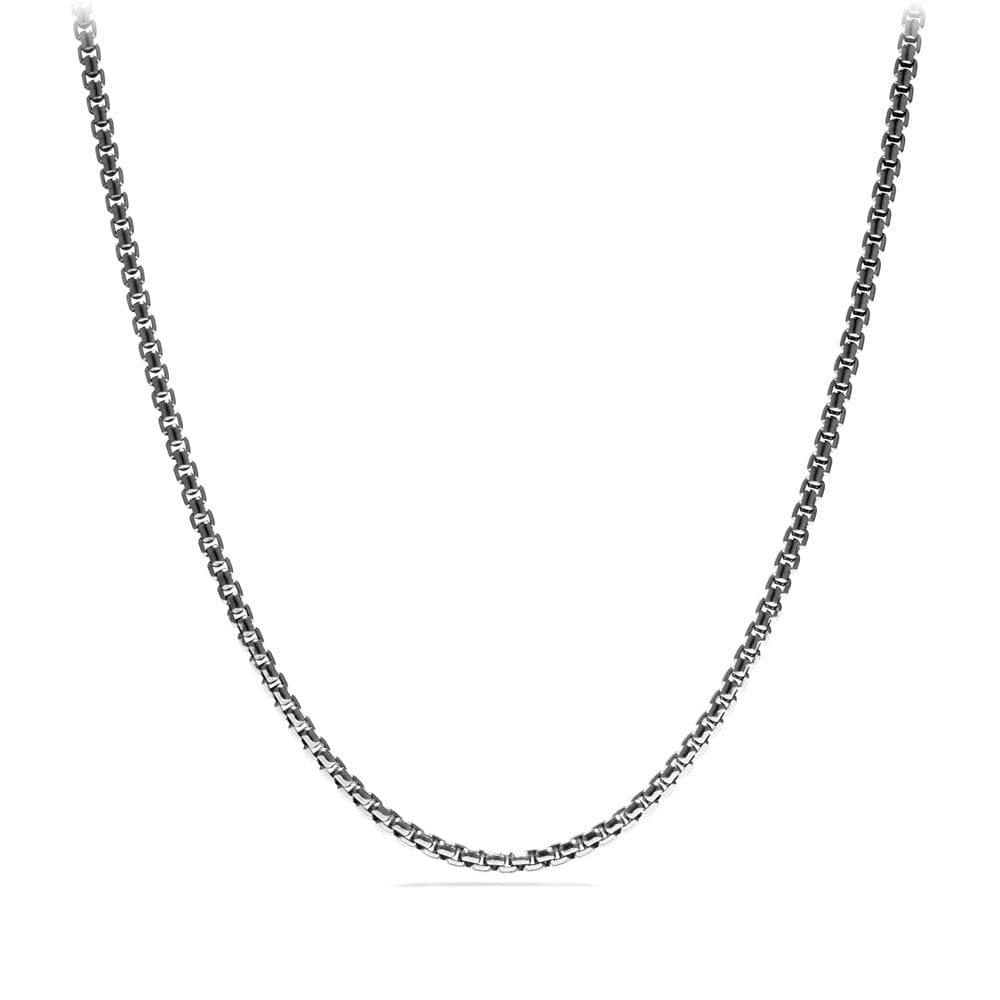 David Yurman Box Chain Necklace - CH0100MSS20