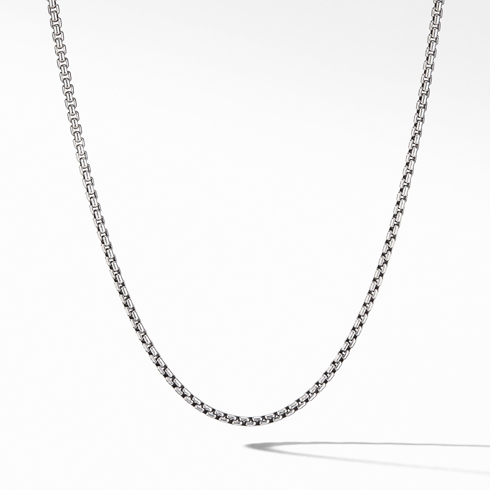 David Yurman Small Box Chain Necklace, 20" - CH0104MSS20