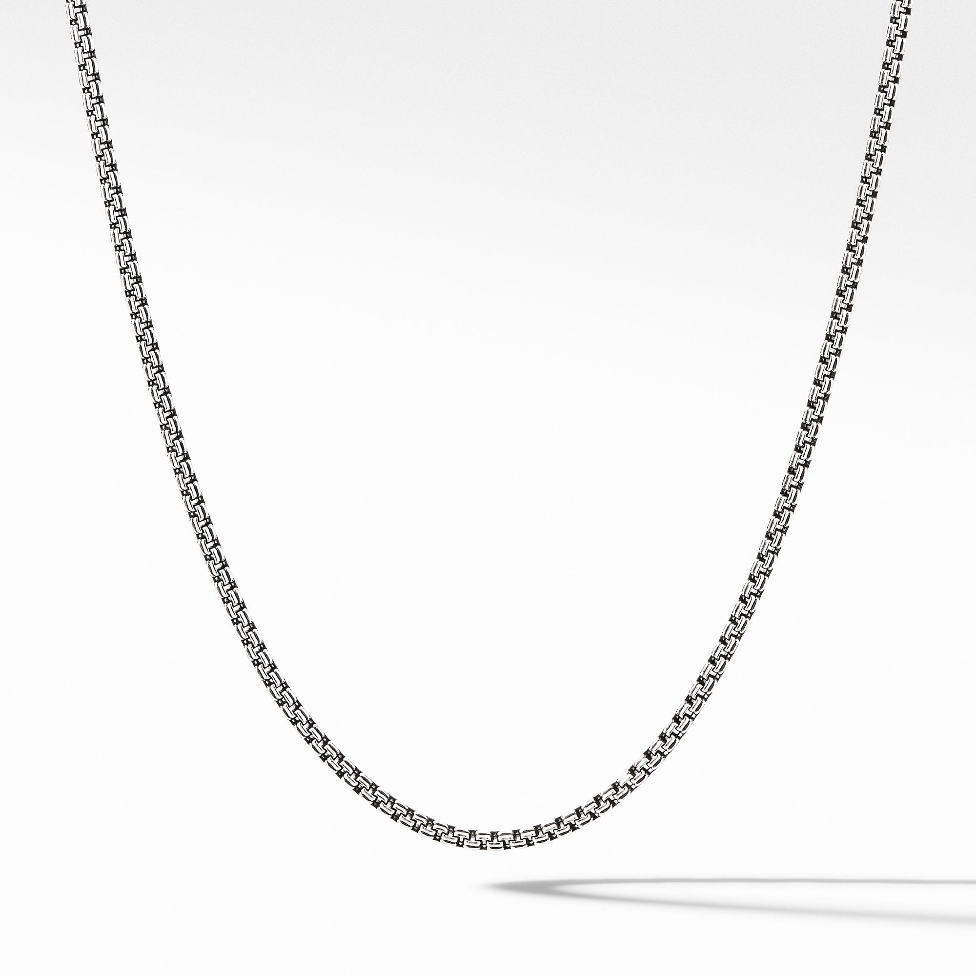 David Yurman Double Box Chain Necklace - CH0459MSS20