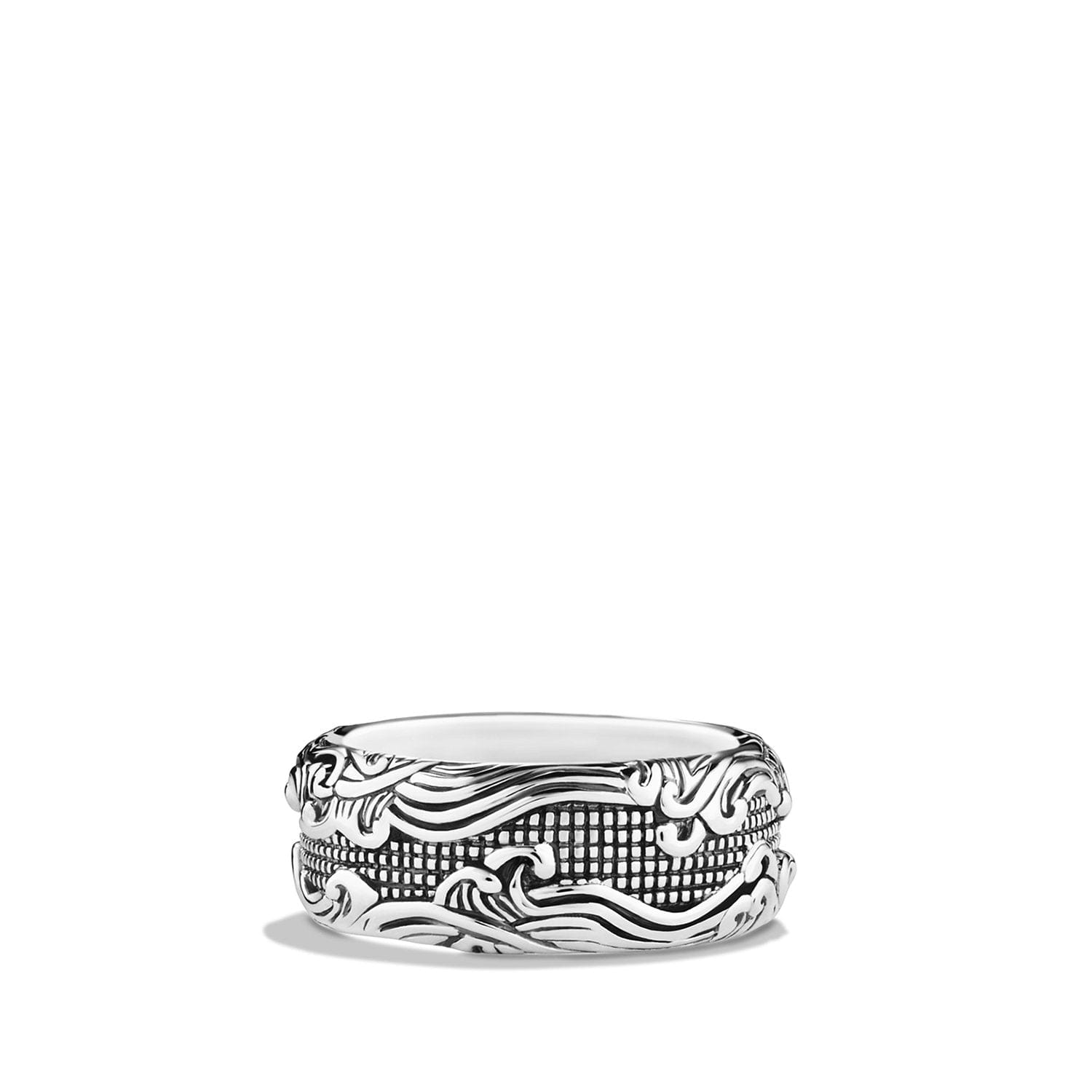 David Yurman Waves Wide Band Ring - R05790MSS