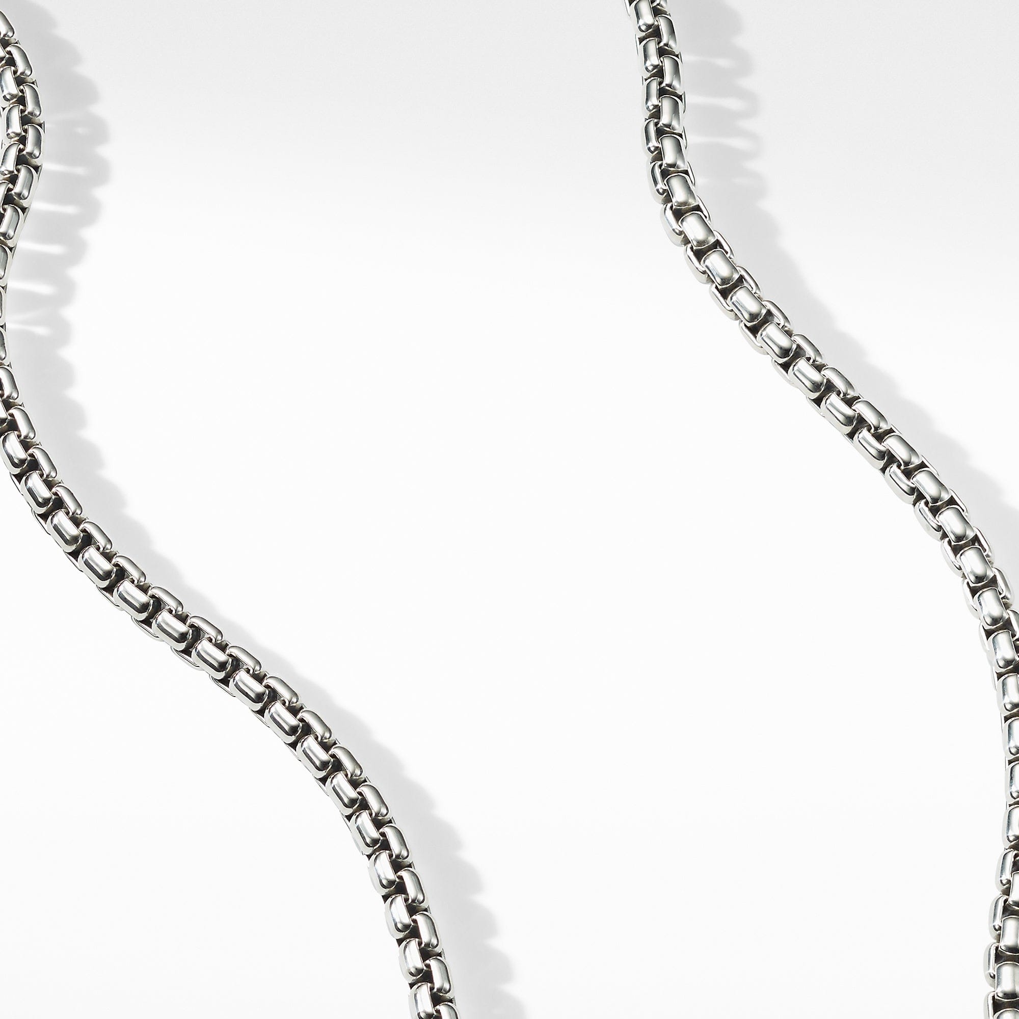 David Yurman Box Chain Necklace with Gold - CH0100 S418