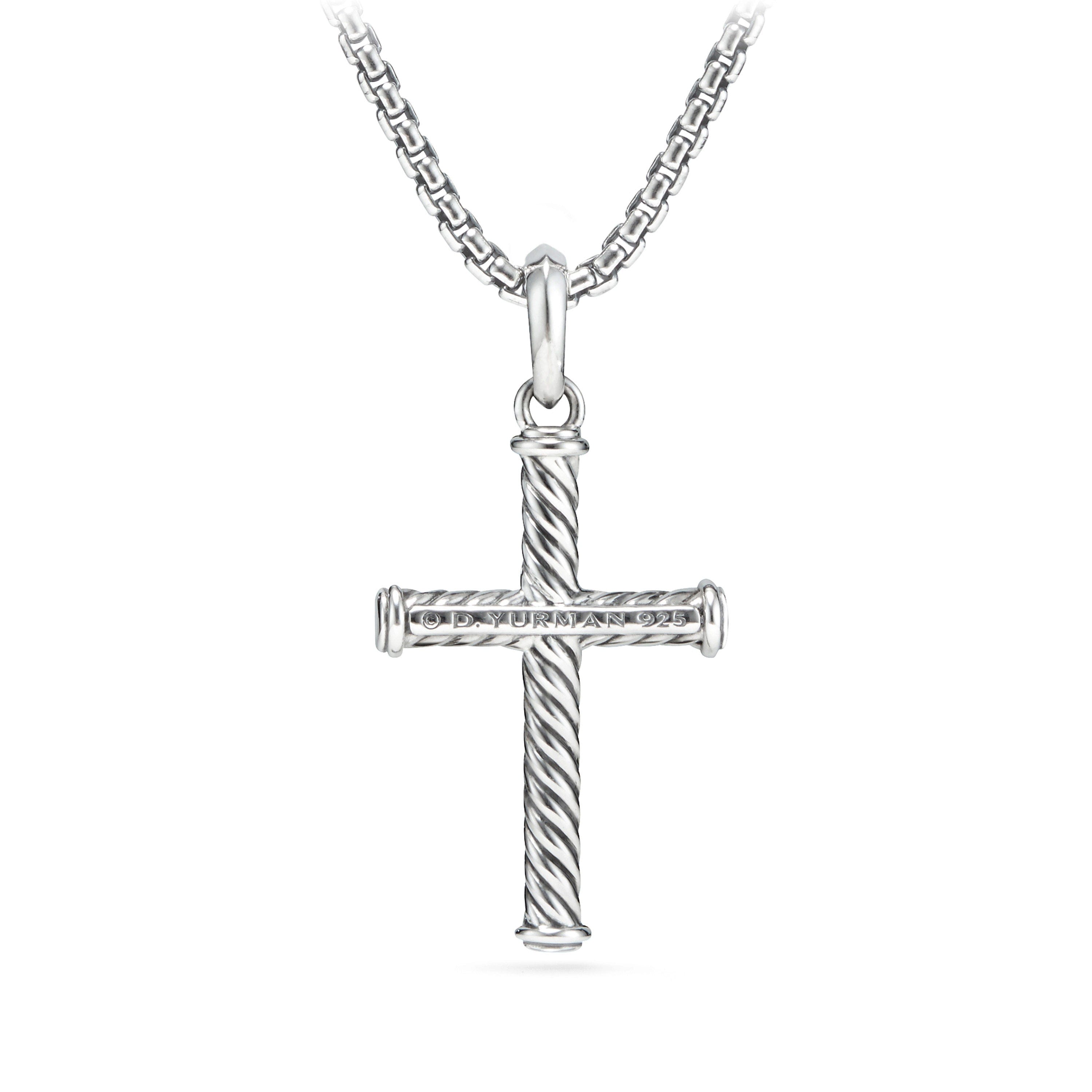David Yurman Cable Cross - D15242MSS
